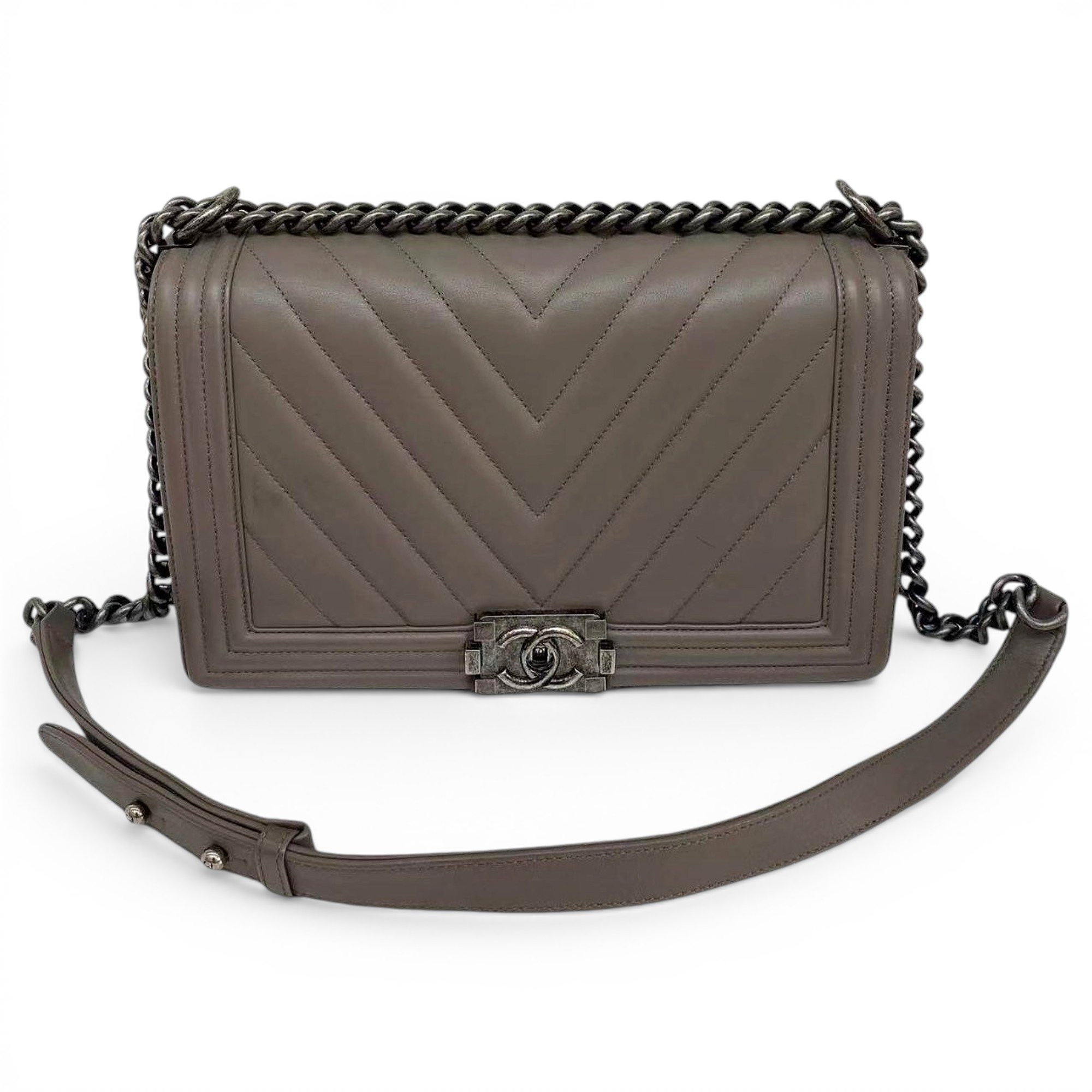 Boy leather handbag