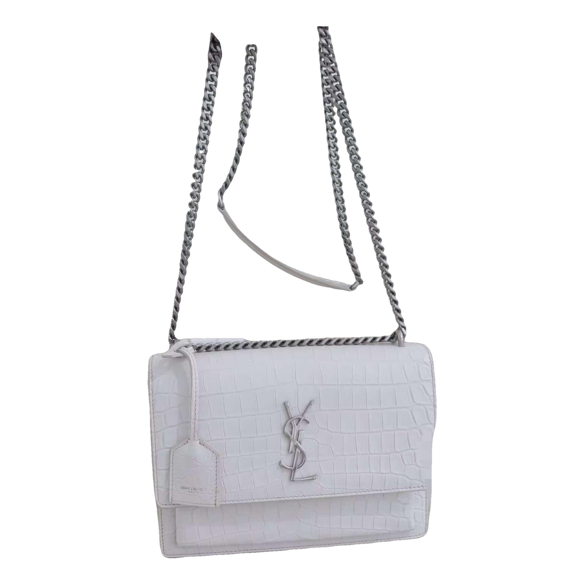 Sunset leather handbag