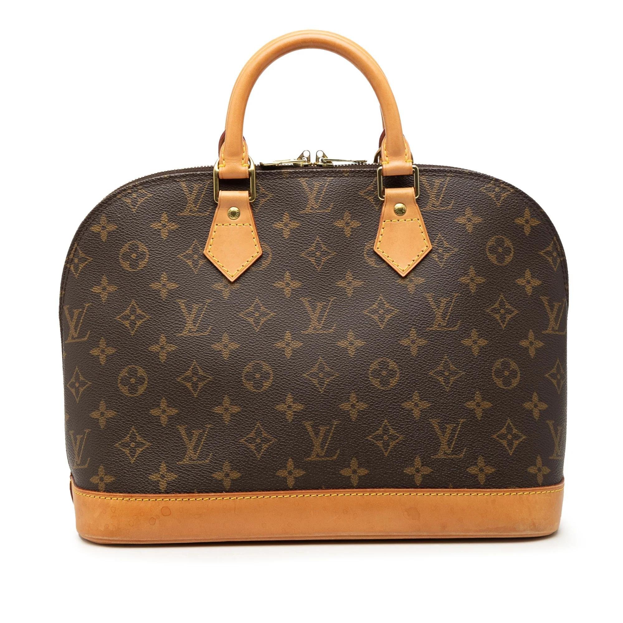 Alma leather handbag