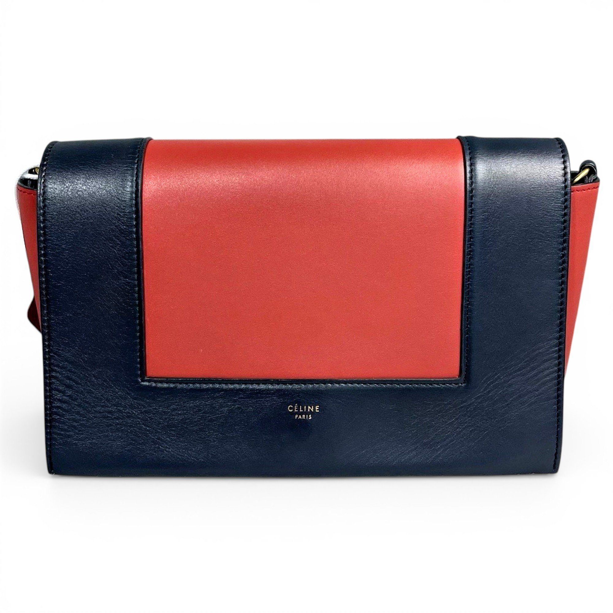 Trio leather crossbody bag