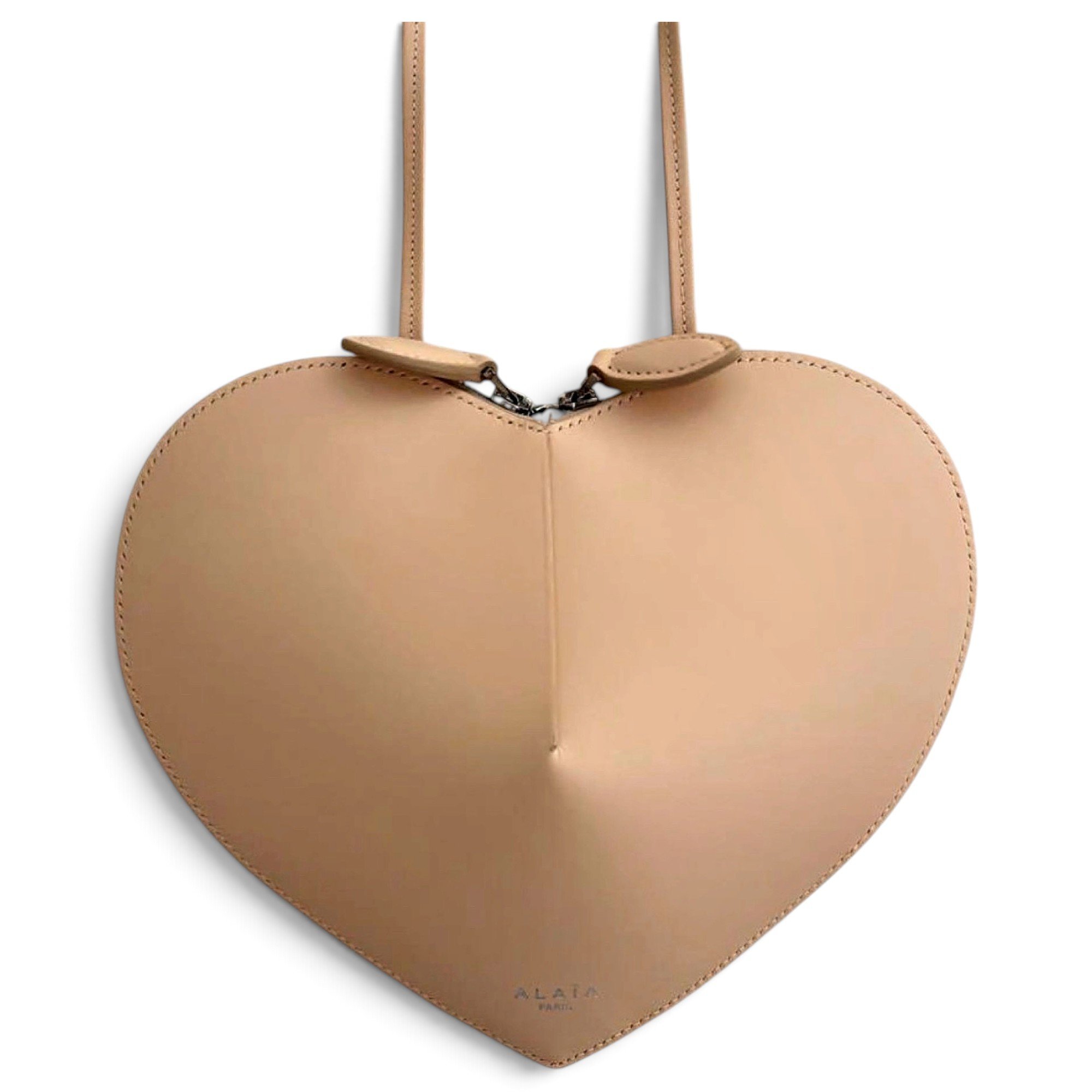 Alaia Le Coeur leather crossbody bag