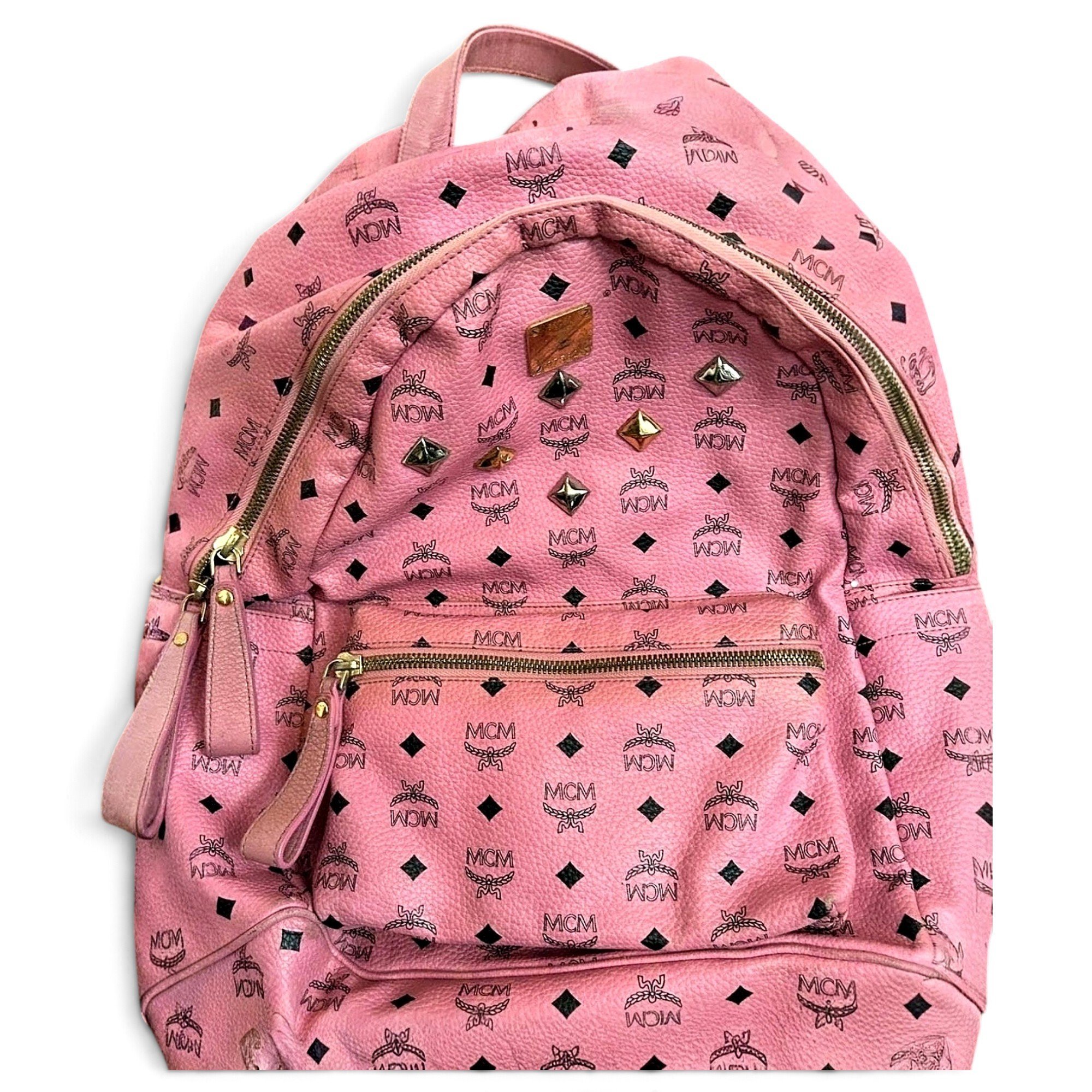 Stark leather backpack