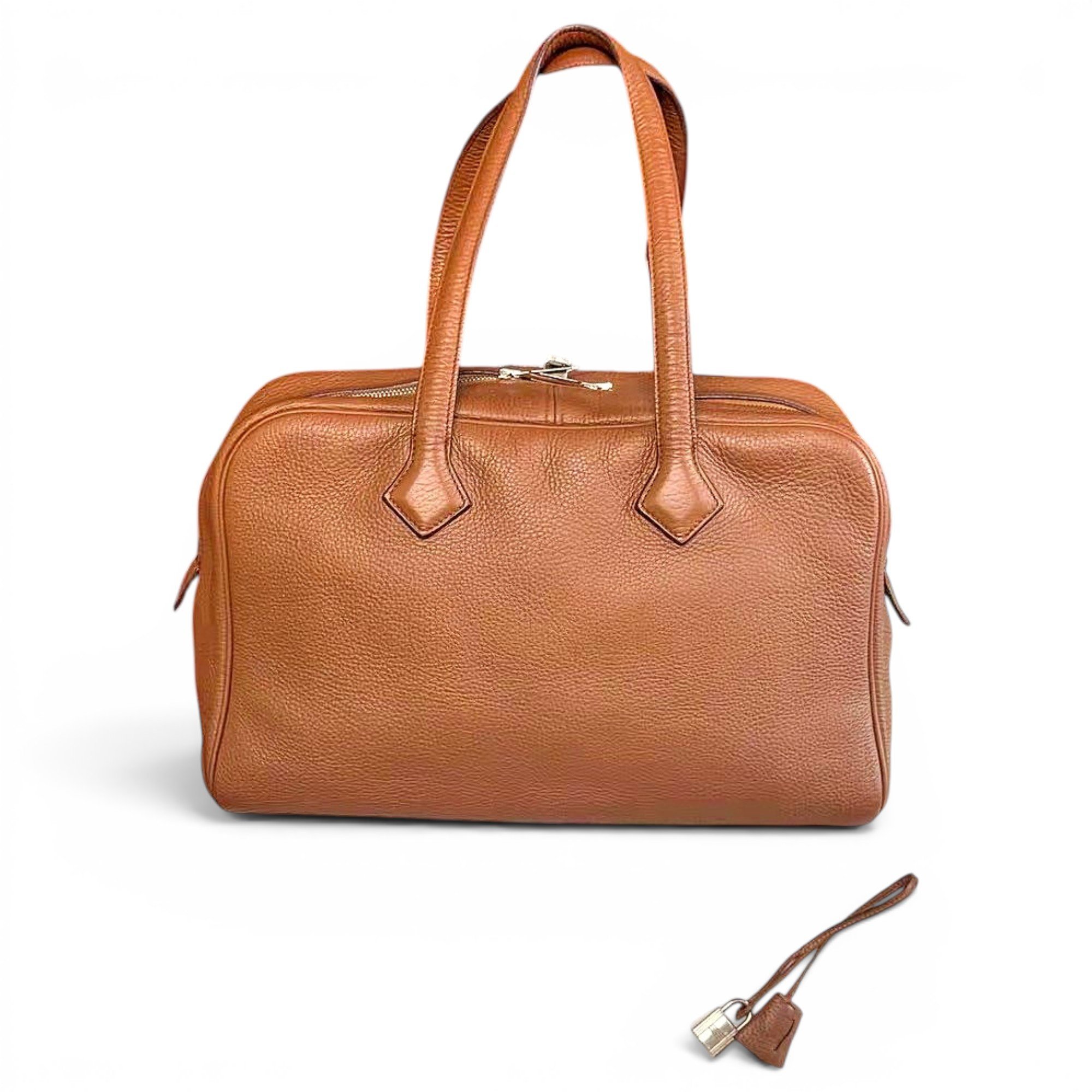 Victoria leather handbag