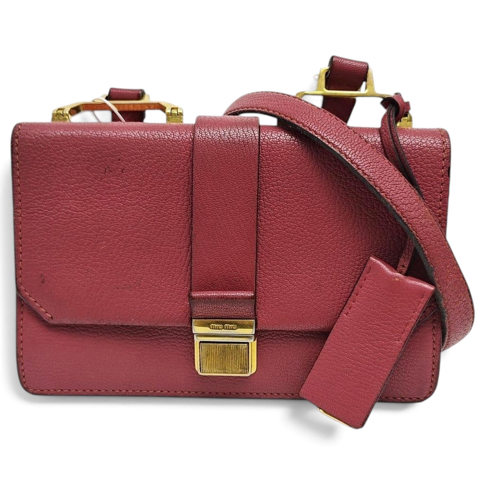 Leather handbag