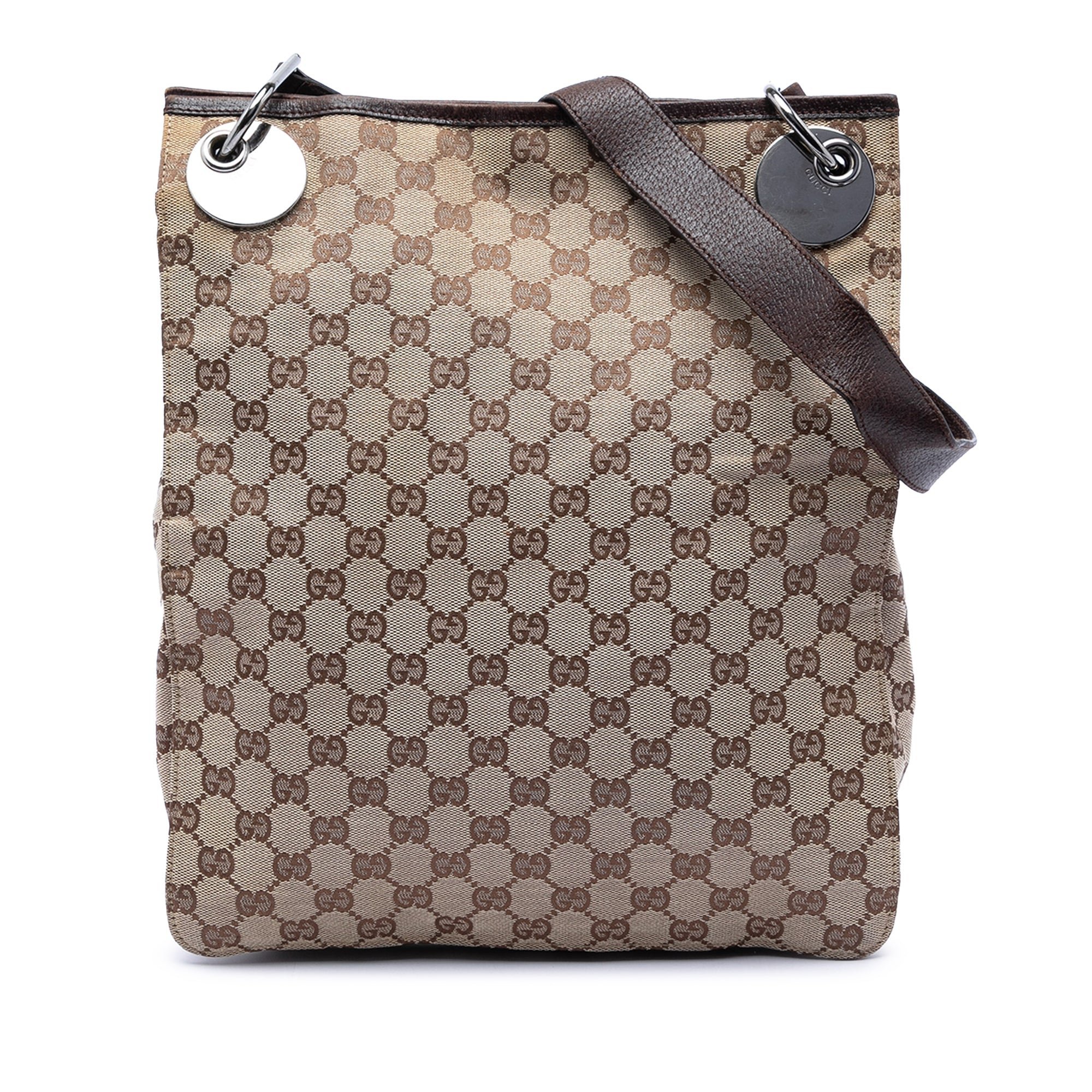 Eclipse leather handbag