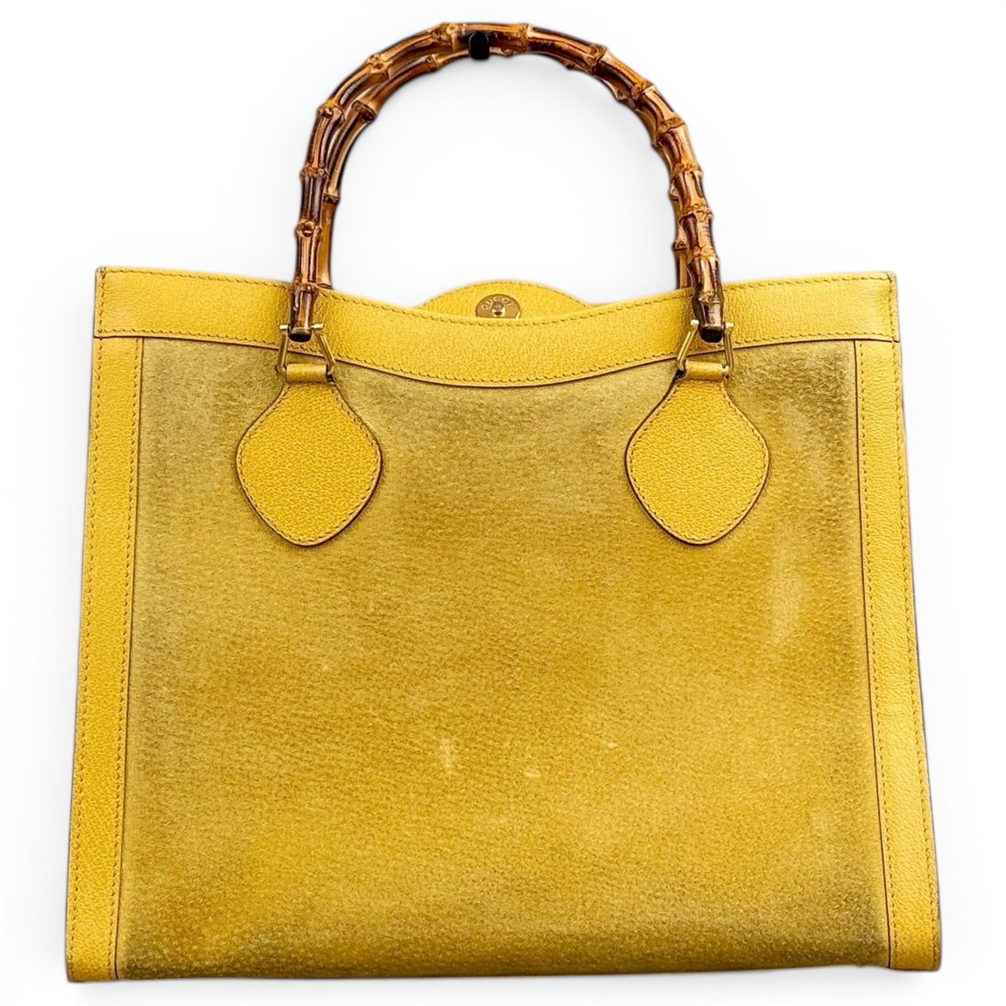 Diana Bamboo leather tote