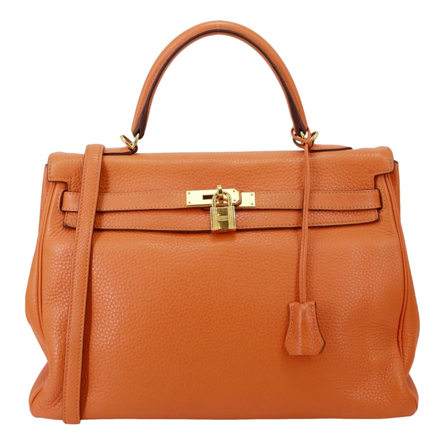Kelly 32 leather handbag