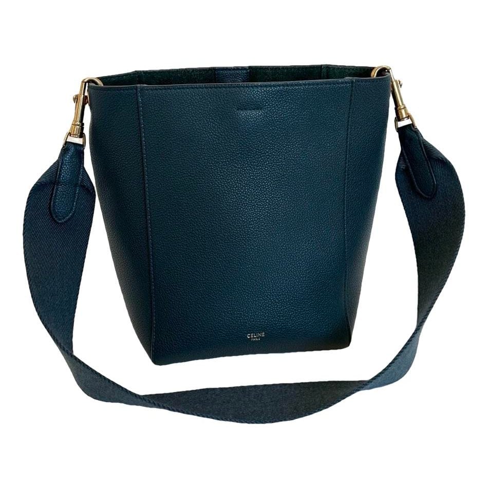 Seau Sangle leather tote