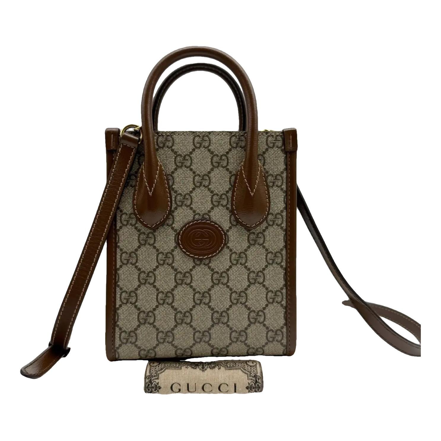 Horsebit 1955 Vertical leather handbag