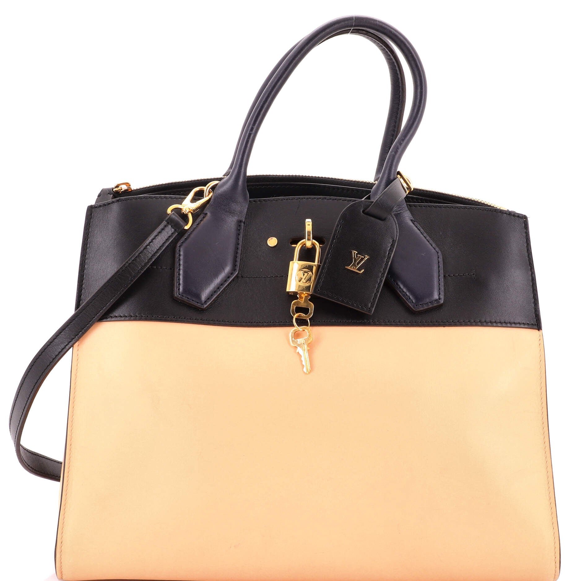 City Steamer Handbag Leather MM