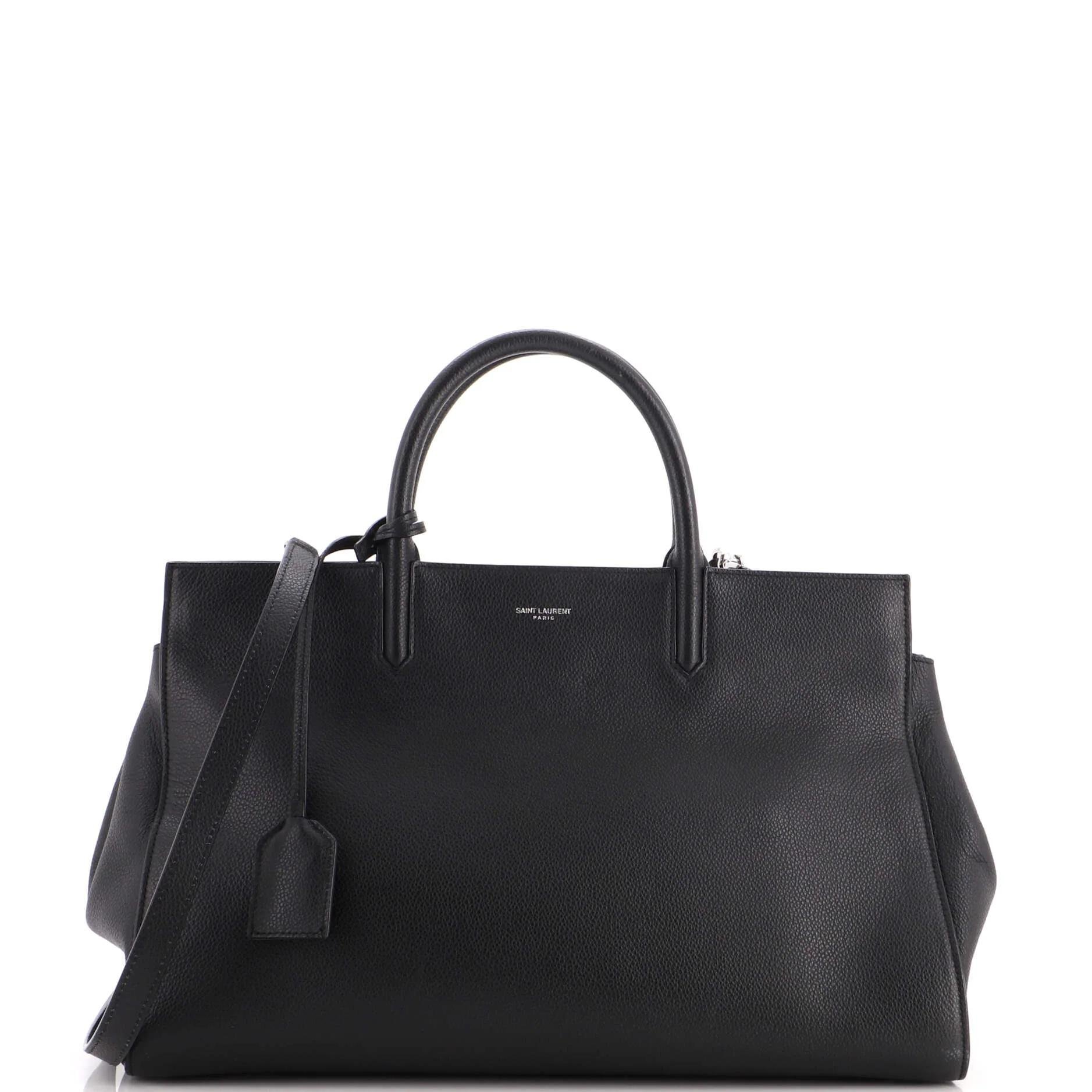 Leather tote