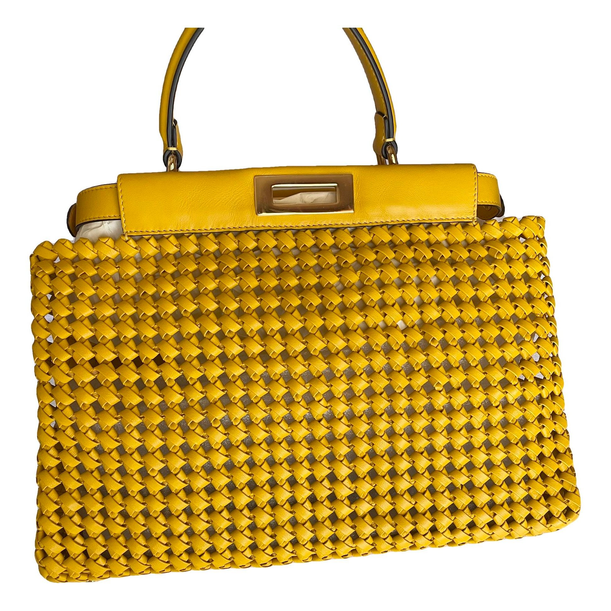 Baguette leather crossbody bag