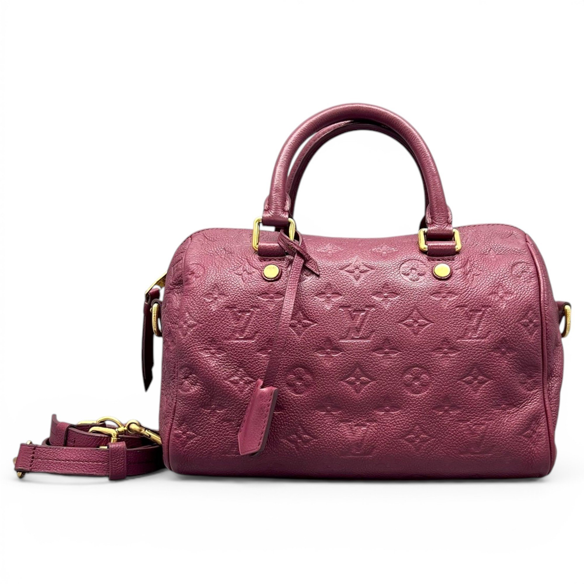 Nano Speedy / Mini HL leather handbag