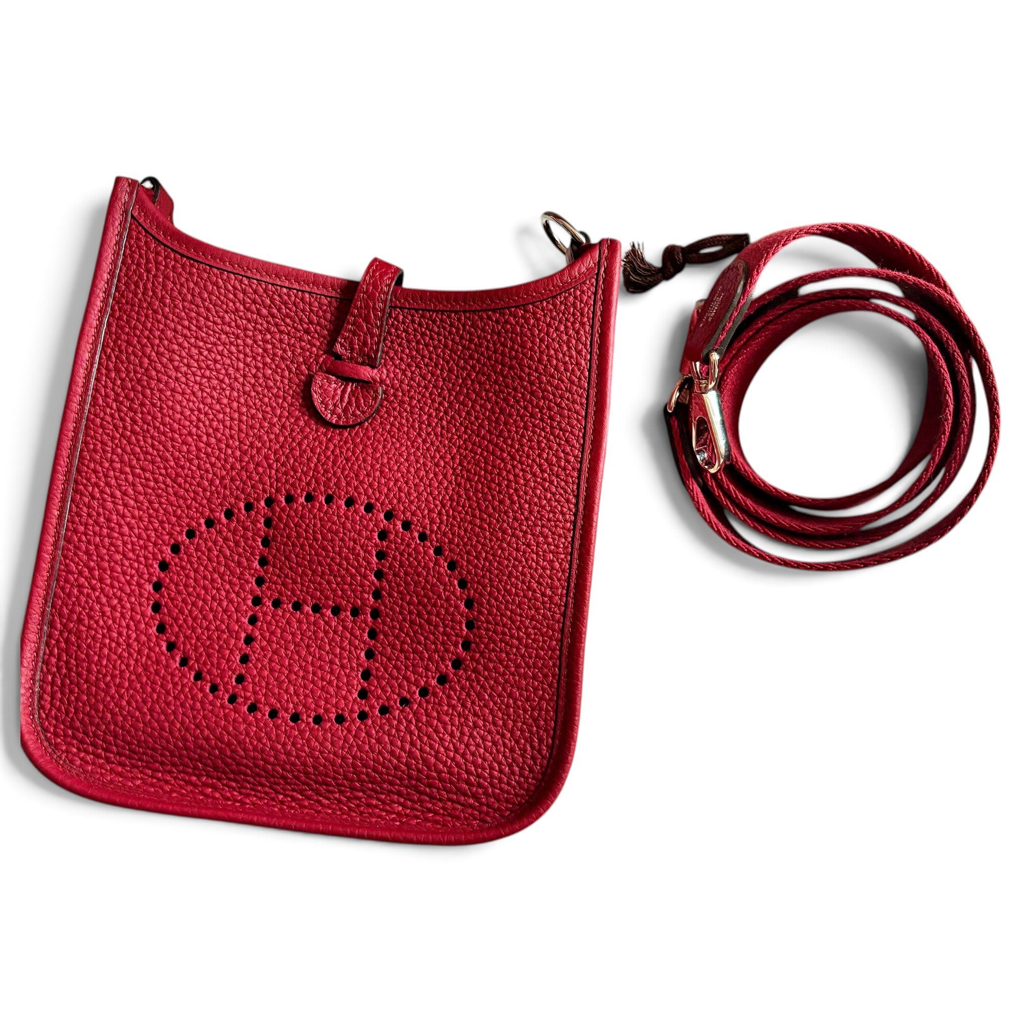 Evelyne leather crossbody bag