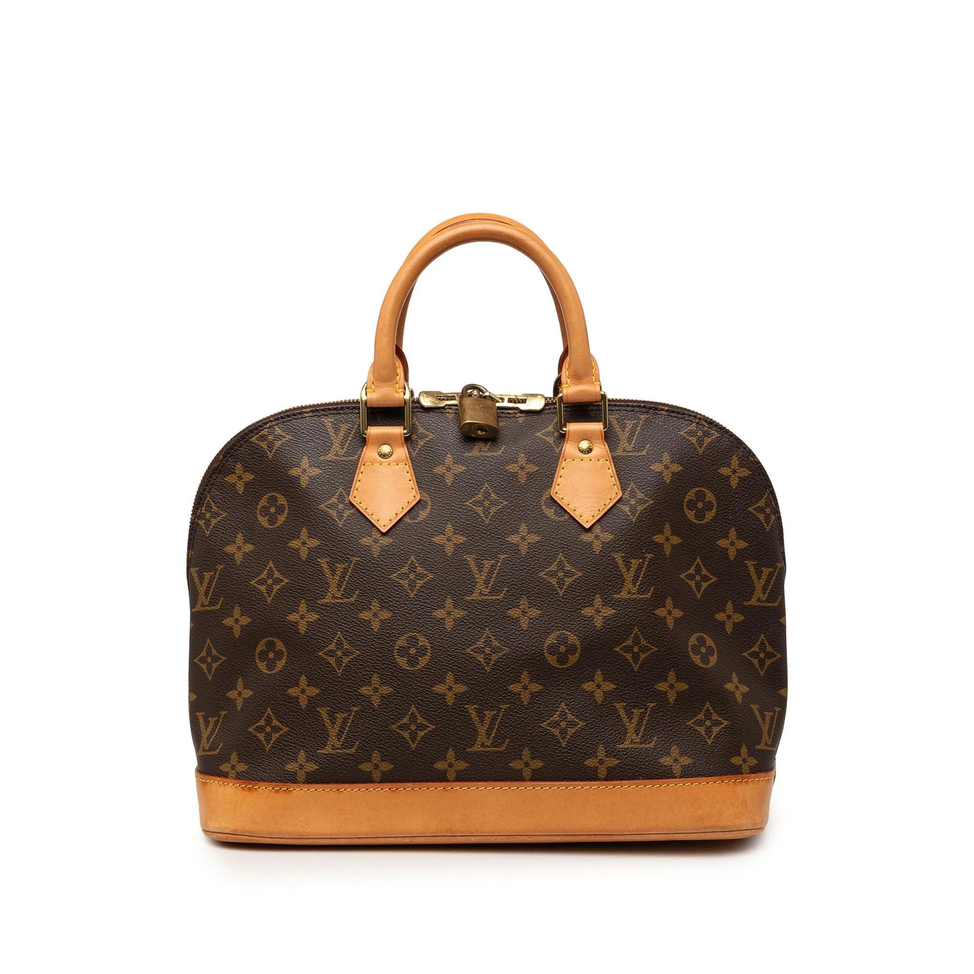 Alma leather handbag