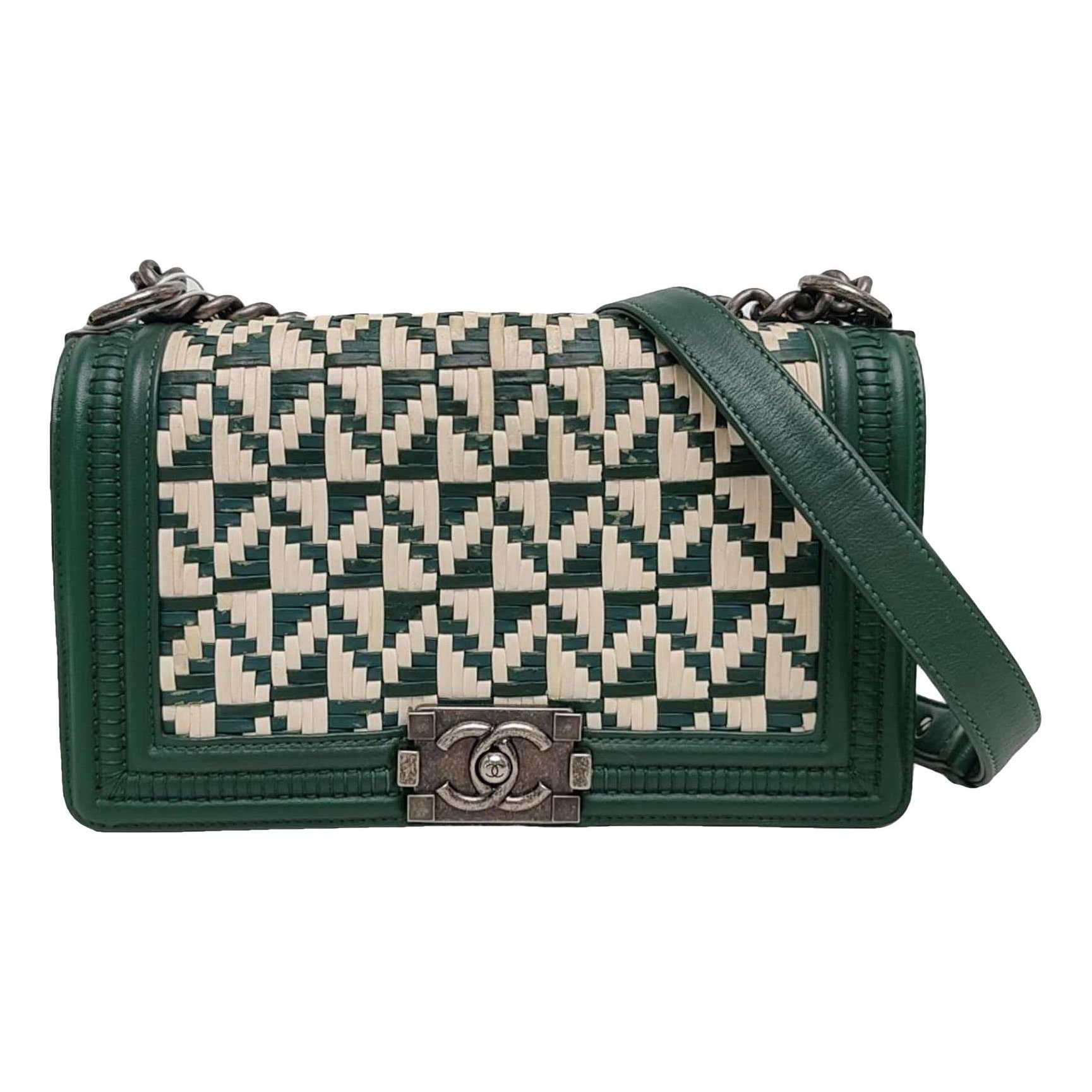 Boy leather crossbody bag