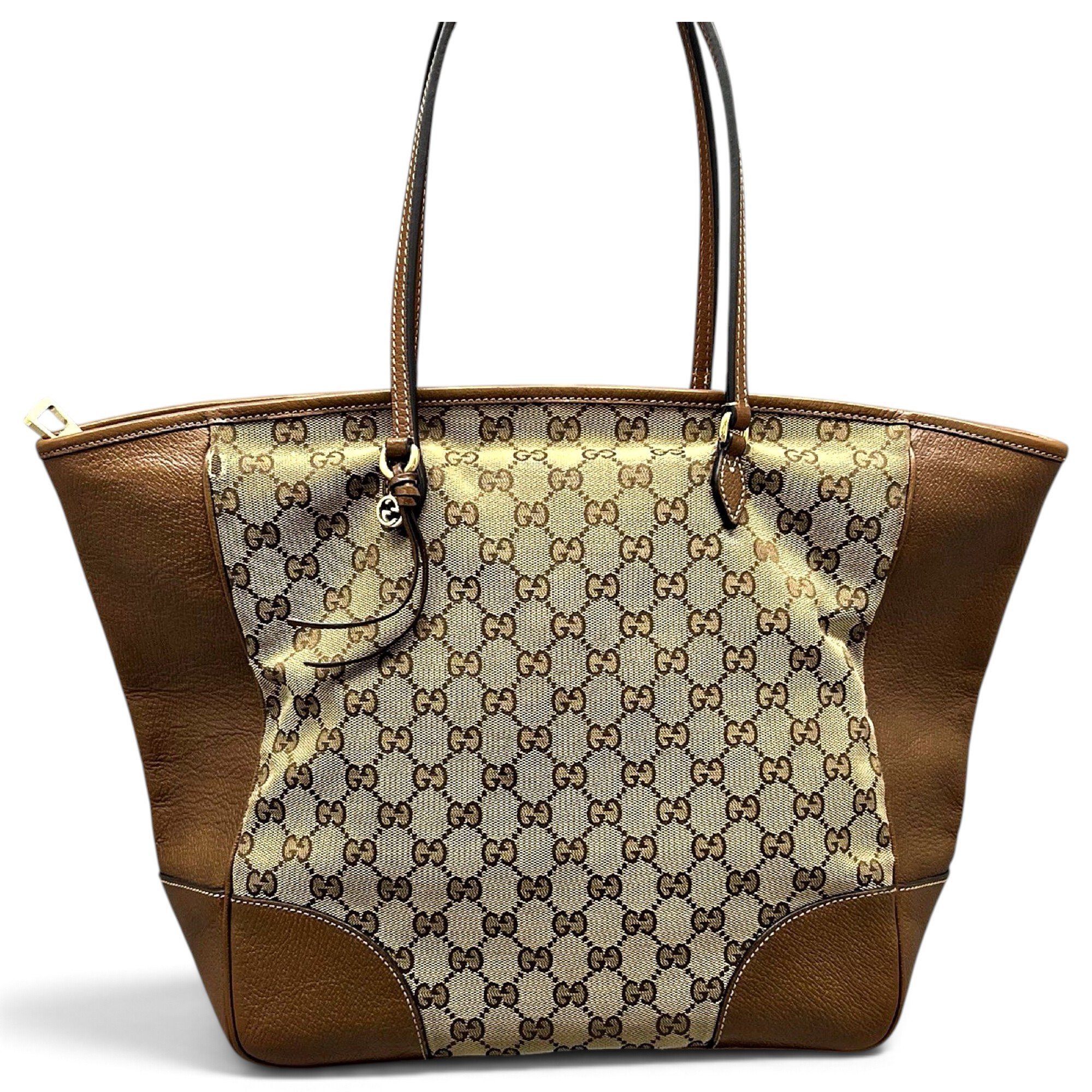 Leather tote