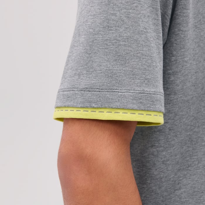Gris "Piqures Sellier" T-shirt