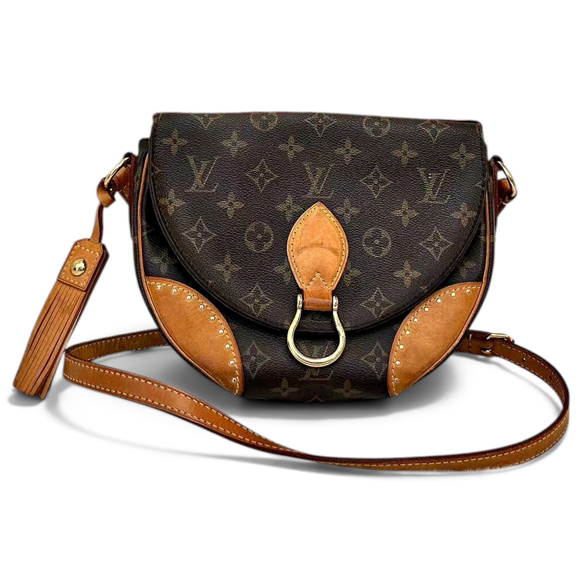 Saint Cloud vintage leather crossbody bag