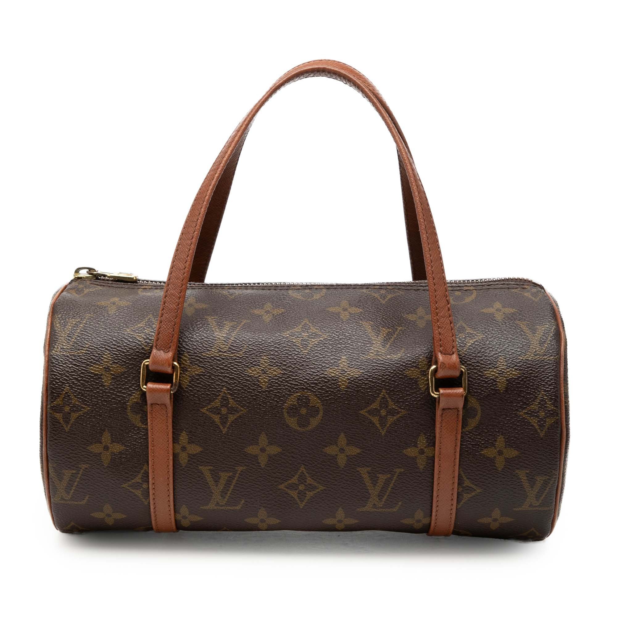 Papillon leather handbag