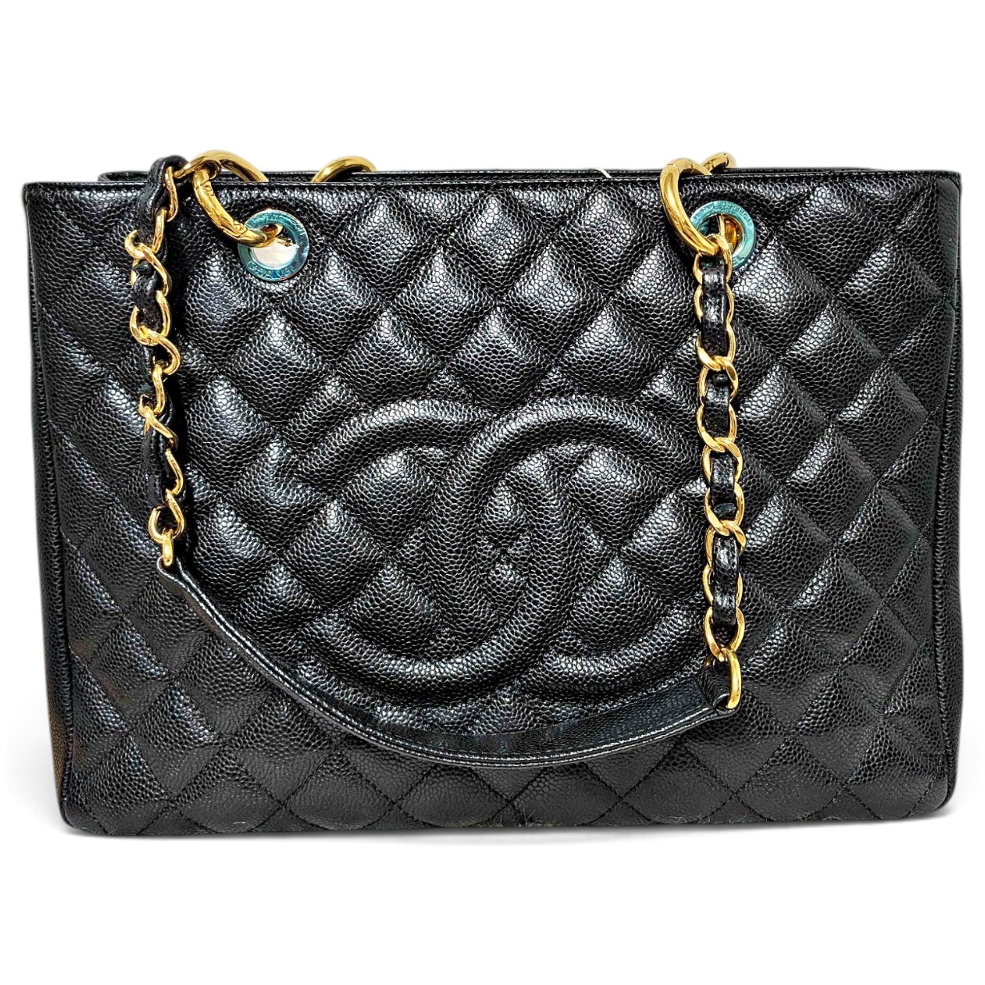 Grand shopping leather handbag
