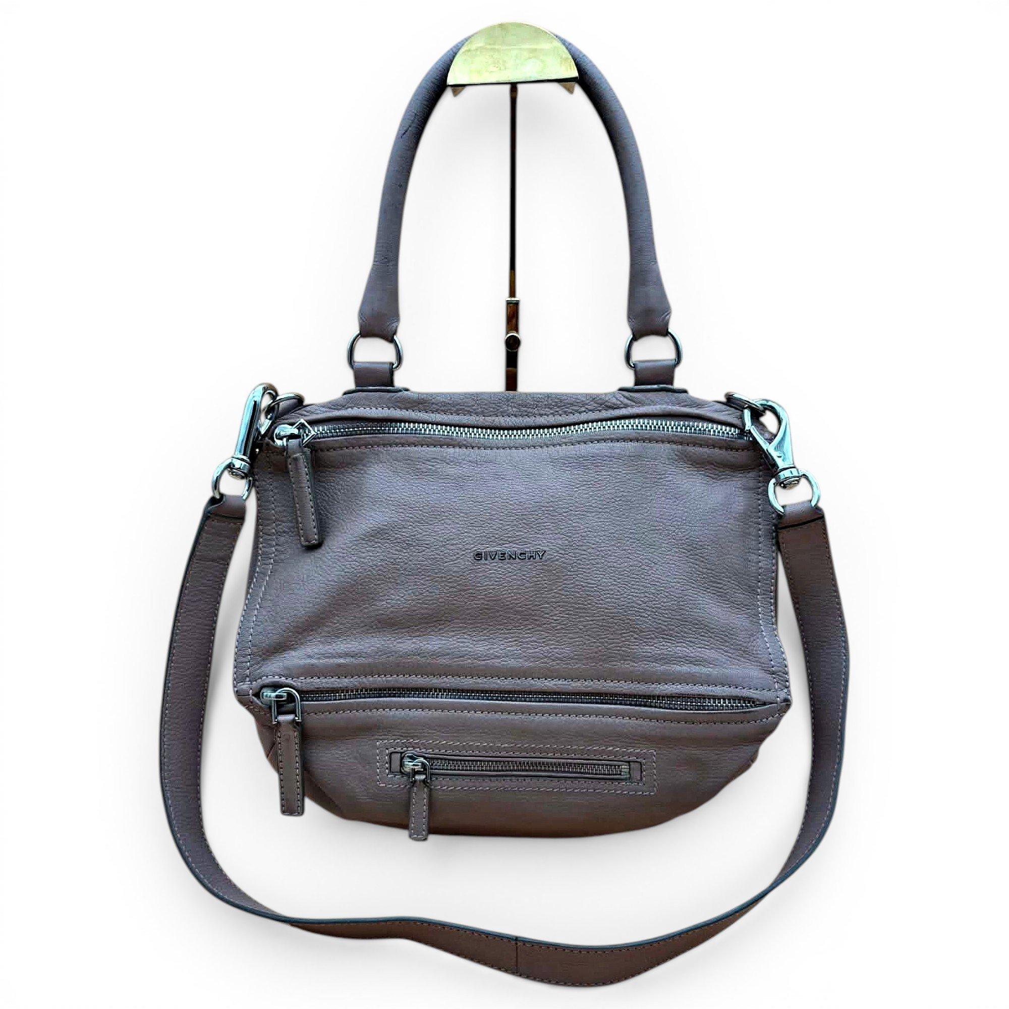 Leather handbag