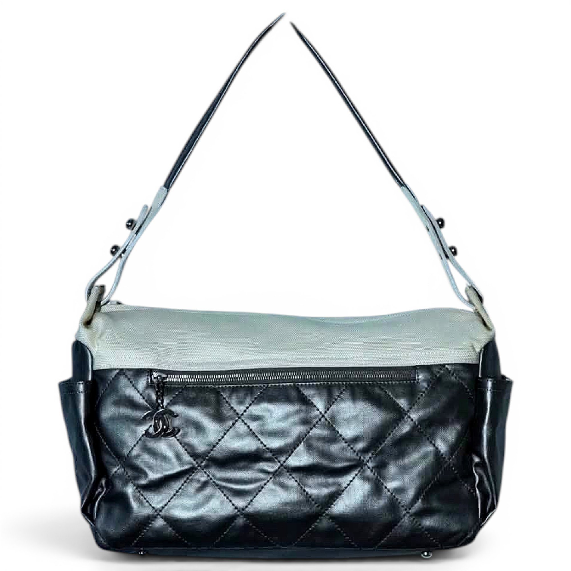 Paris-Biarritz leather handbag
