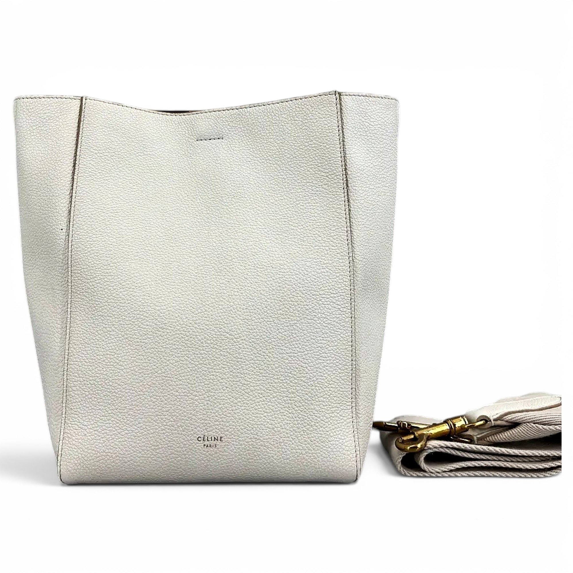 Seau Sangle leather tote