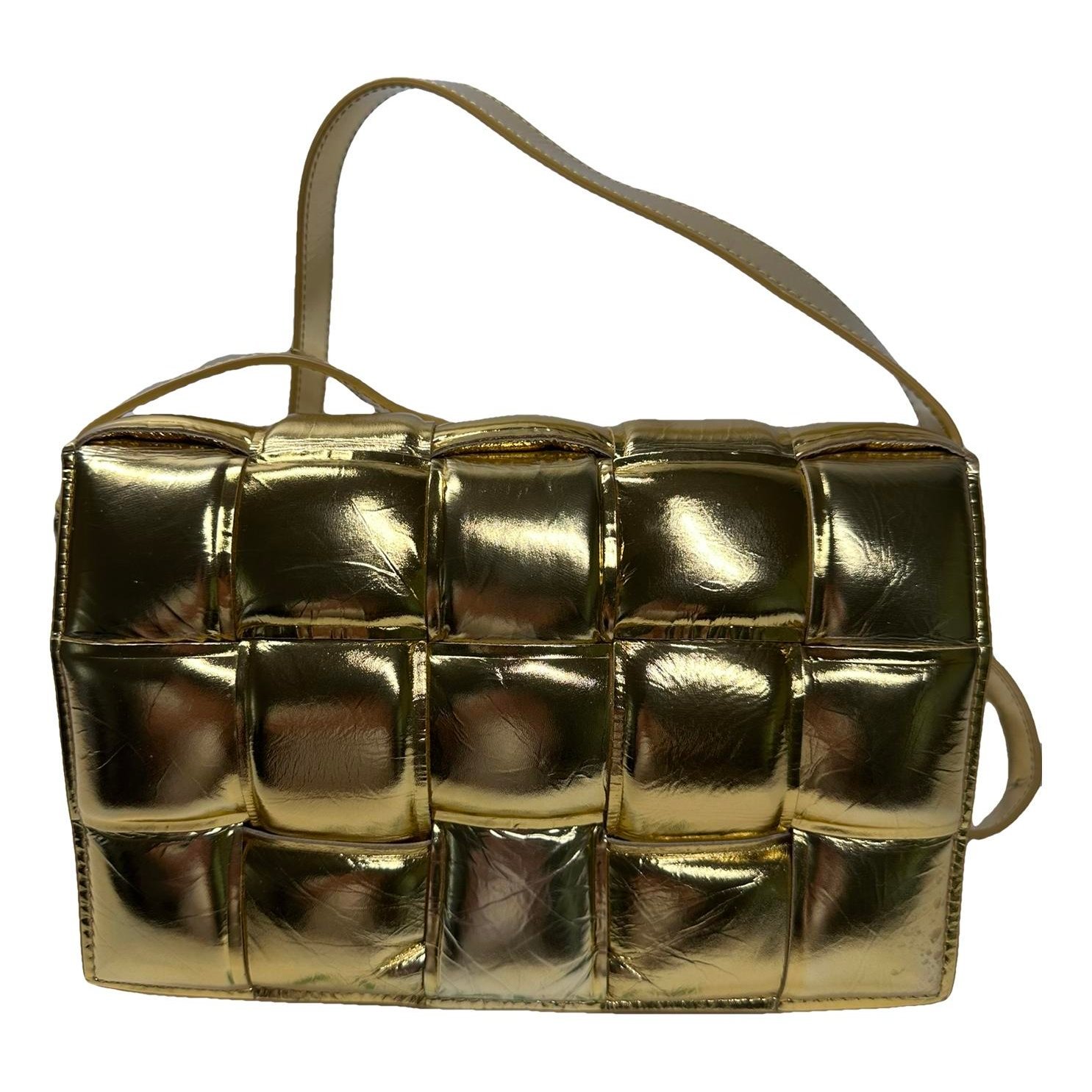 Cassette Padded leather crossbody bag