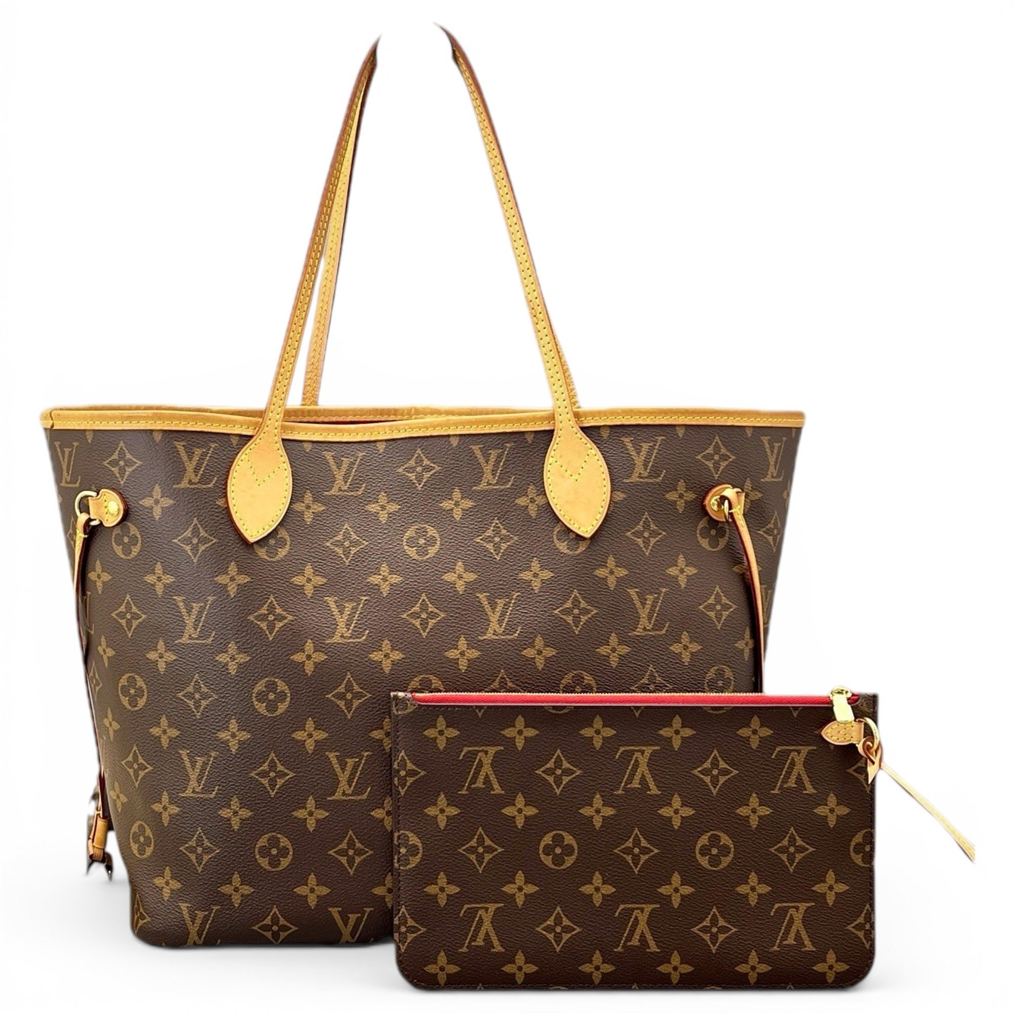 Neverfull leather handbag