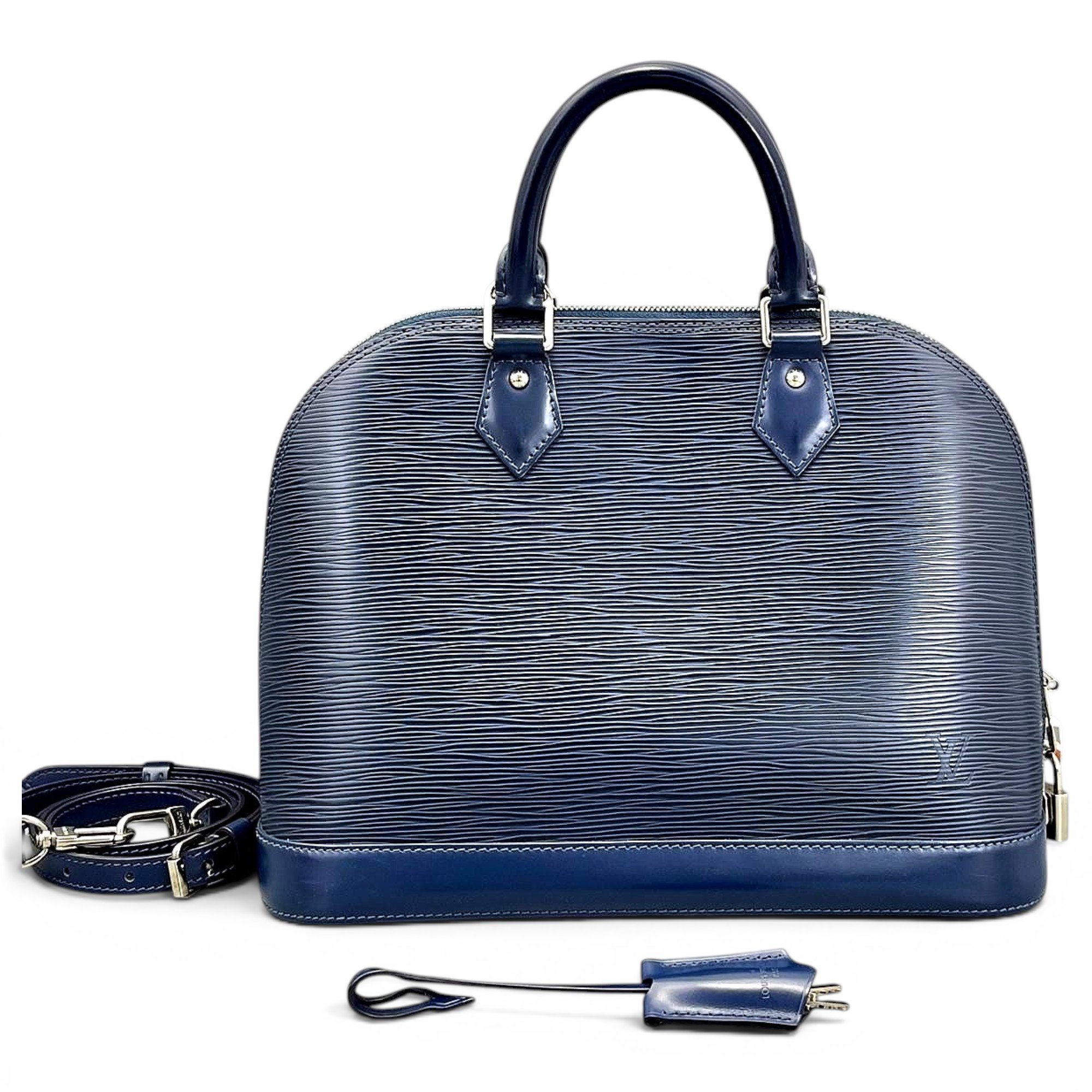 Alma leather handbag