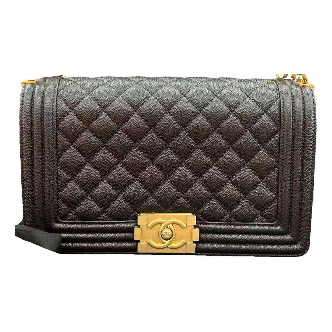 Boy leather crossbody bag