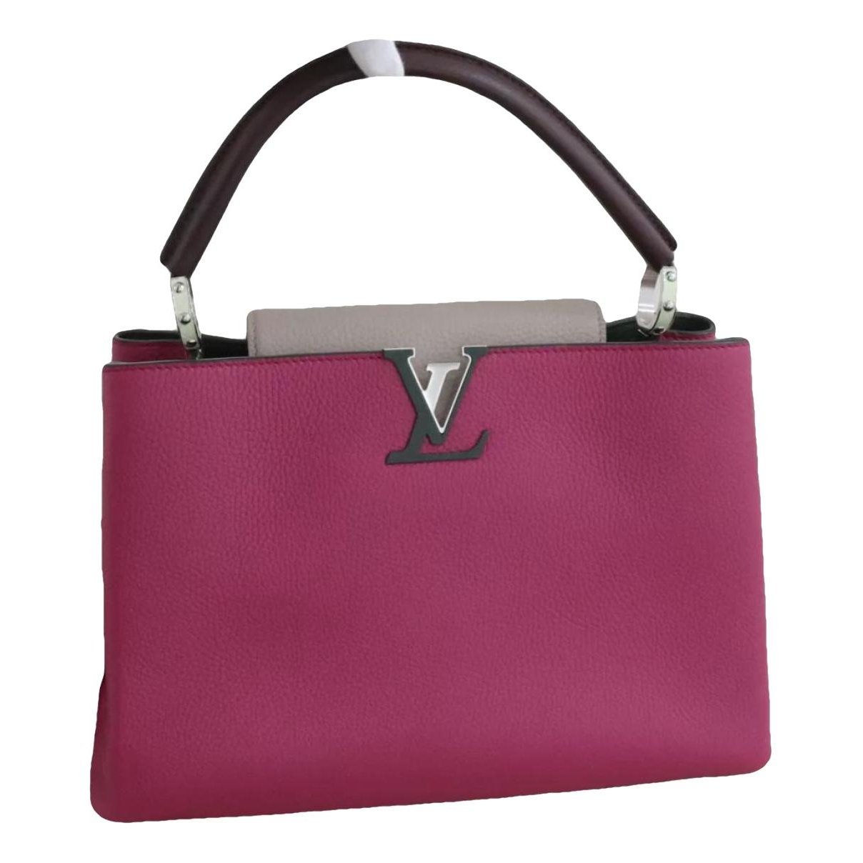 Capucines leather handbag