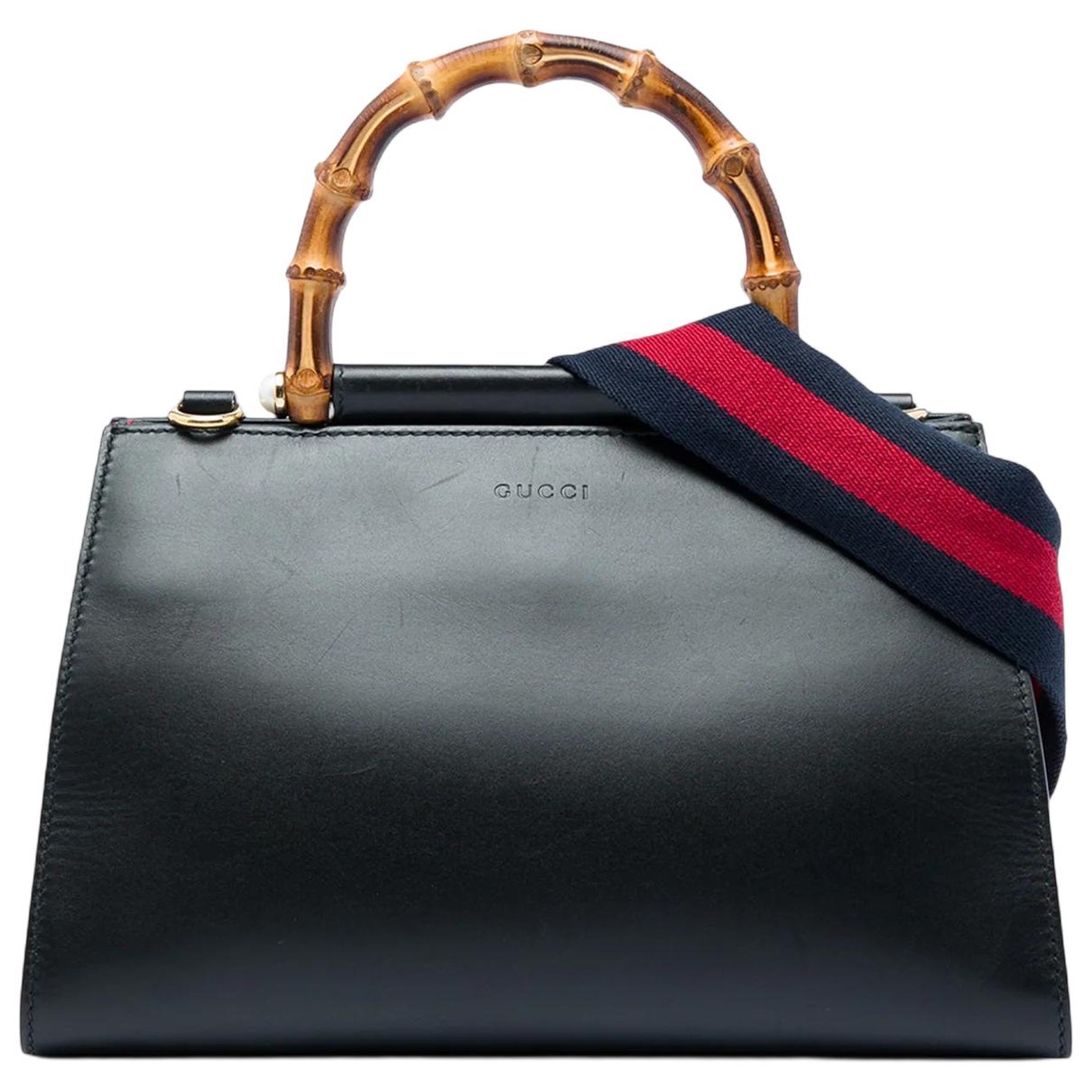 Bamboo leather satchel