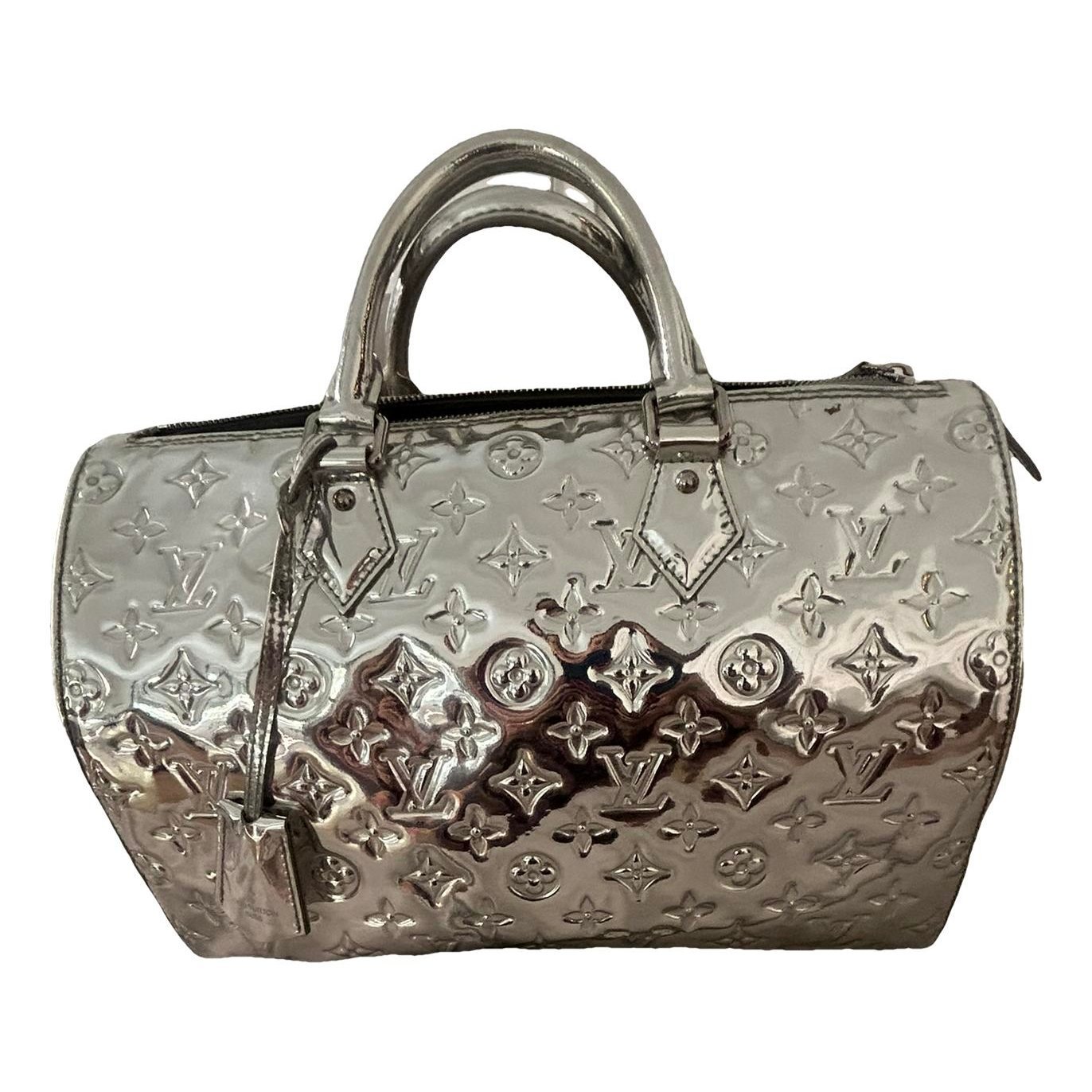 Speedy leather handbag