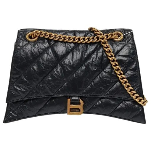 Balenciaga Crush leather crossbody bag