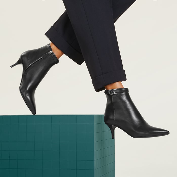 Noir Blanche 60 Ankle Boot