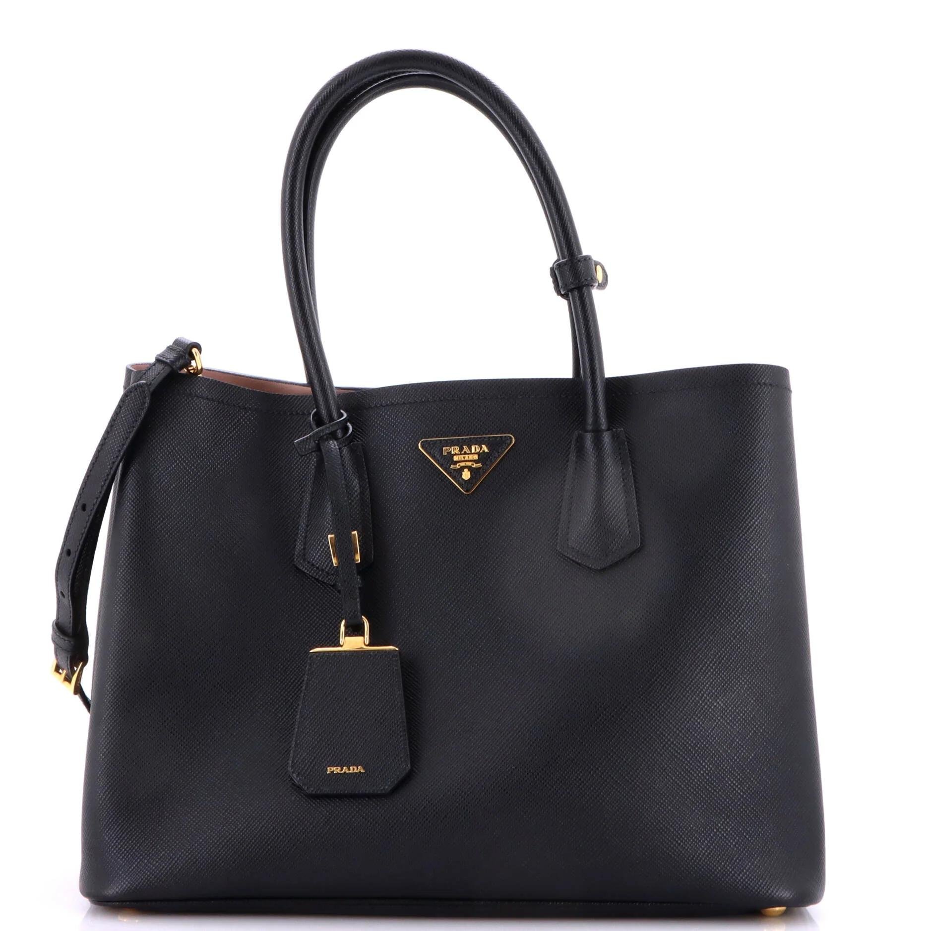 Leather tote