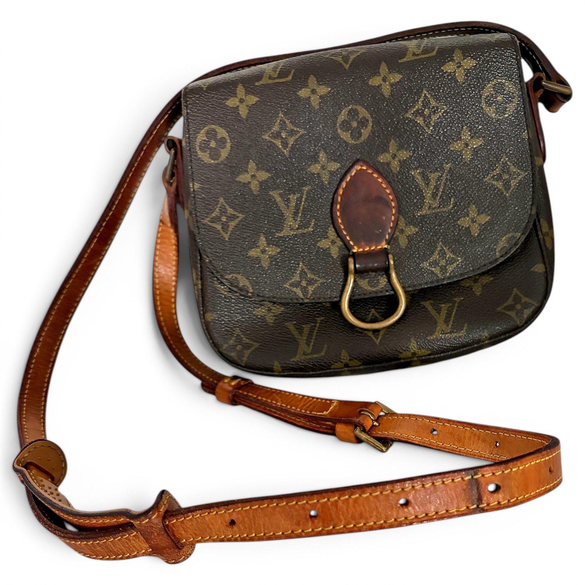 Saint Cloud leather crossbody bag