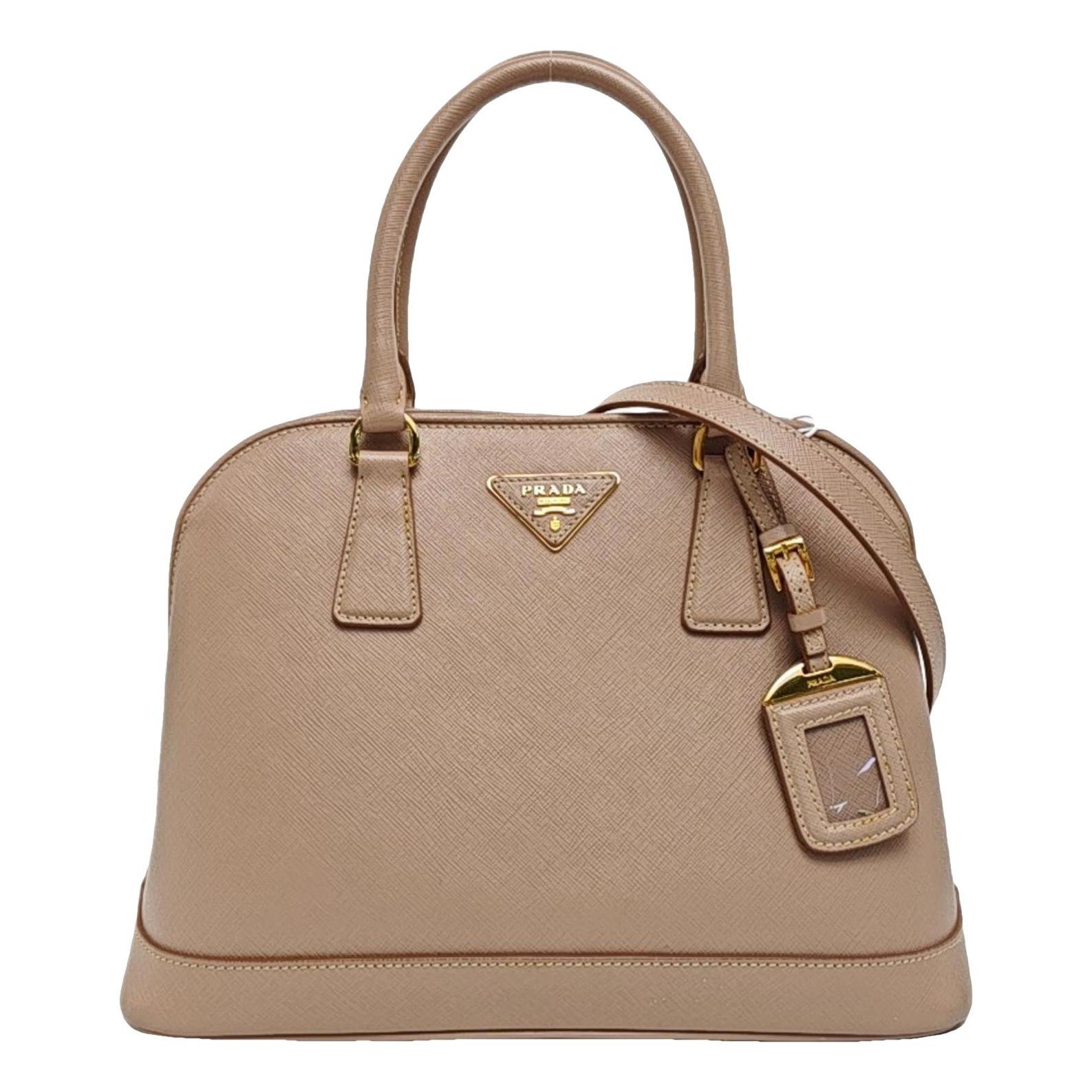 Promenade leather handbag