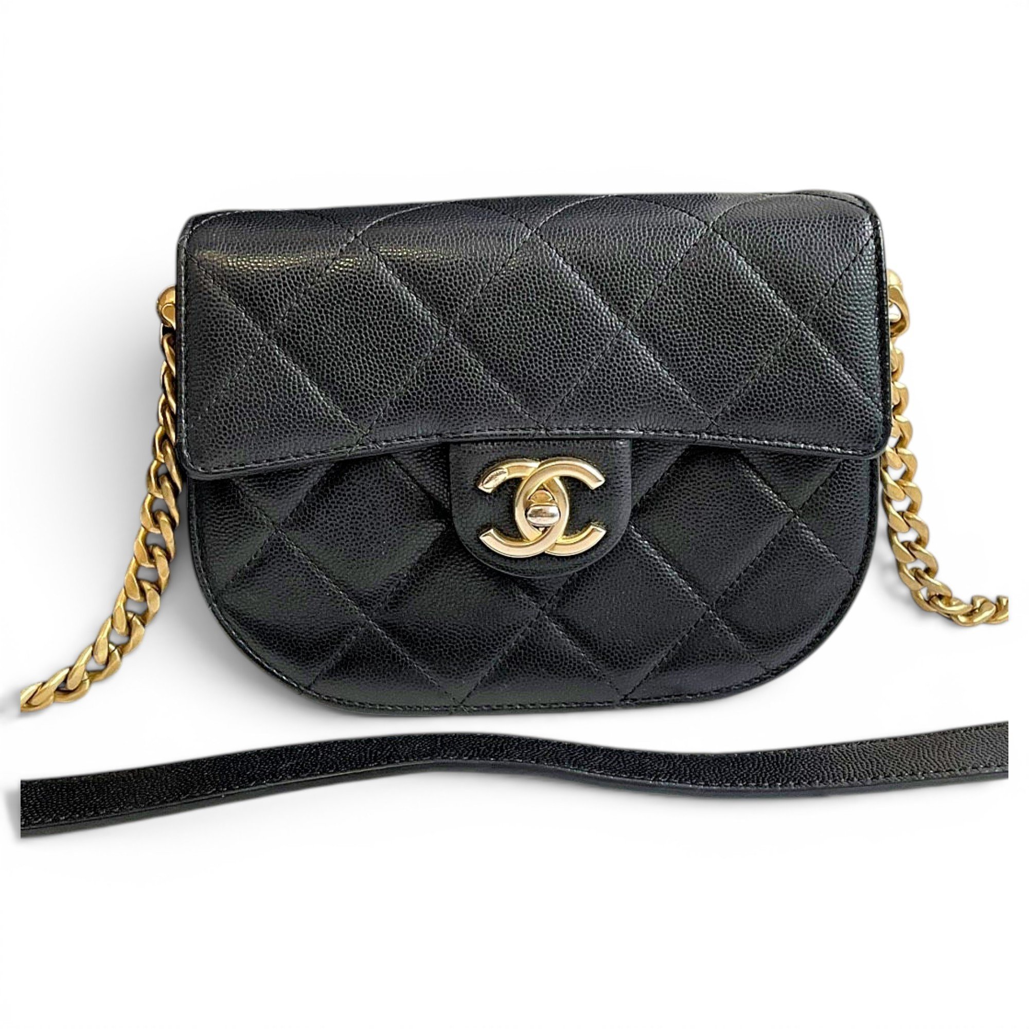 Leather crossbody bag
