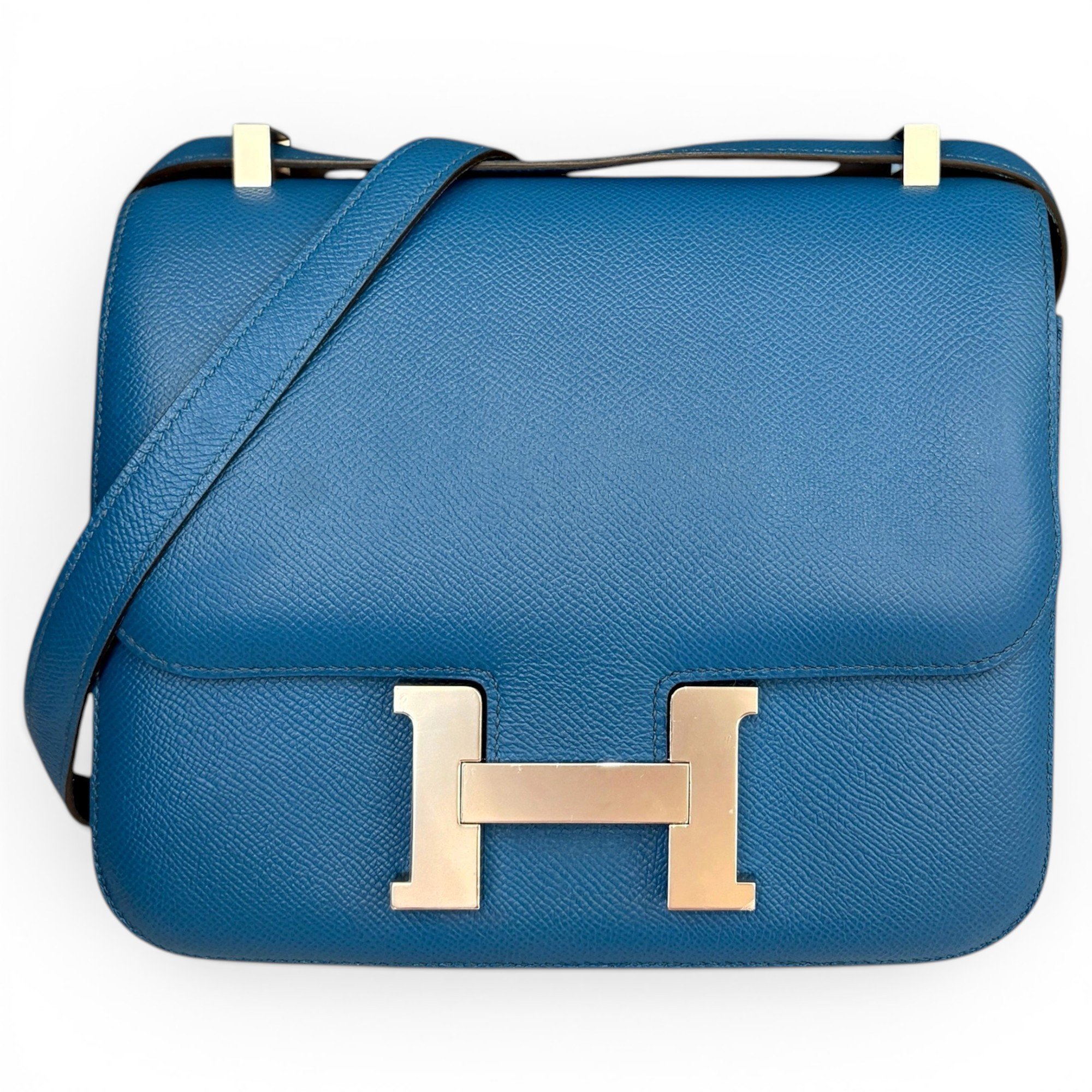Constance leather crossbody bag