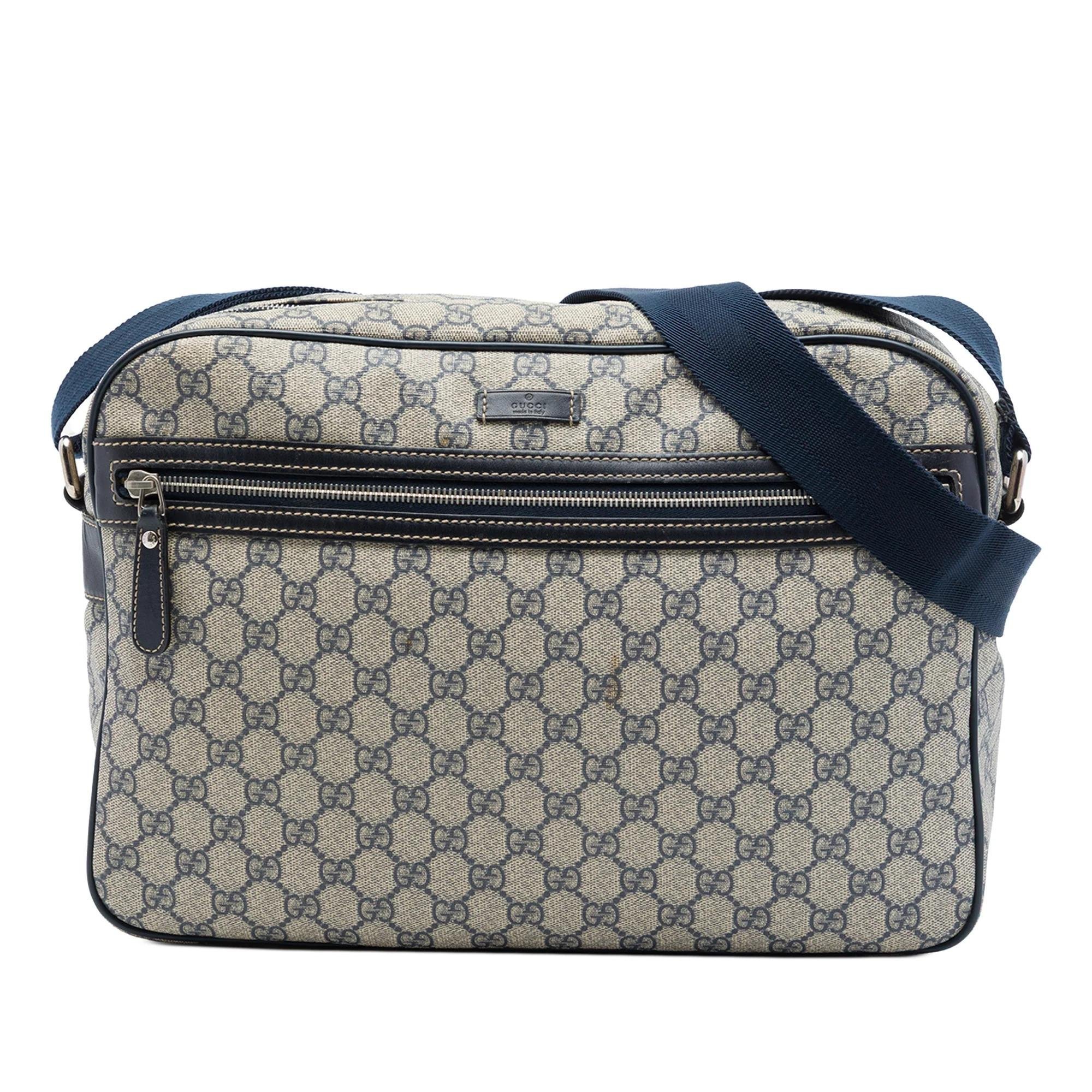 Gucci B leather crossbody bag