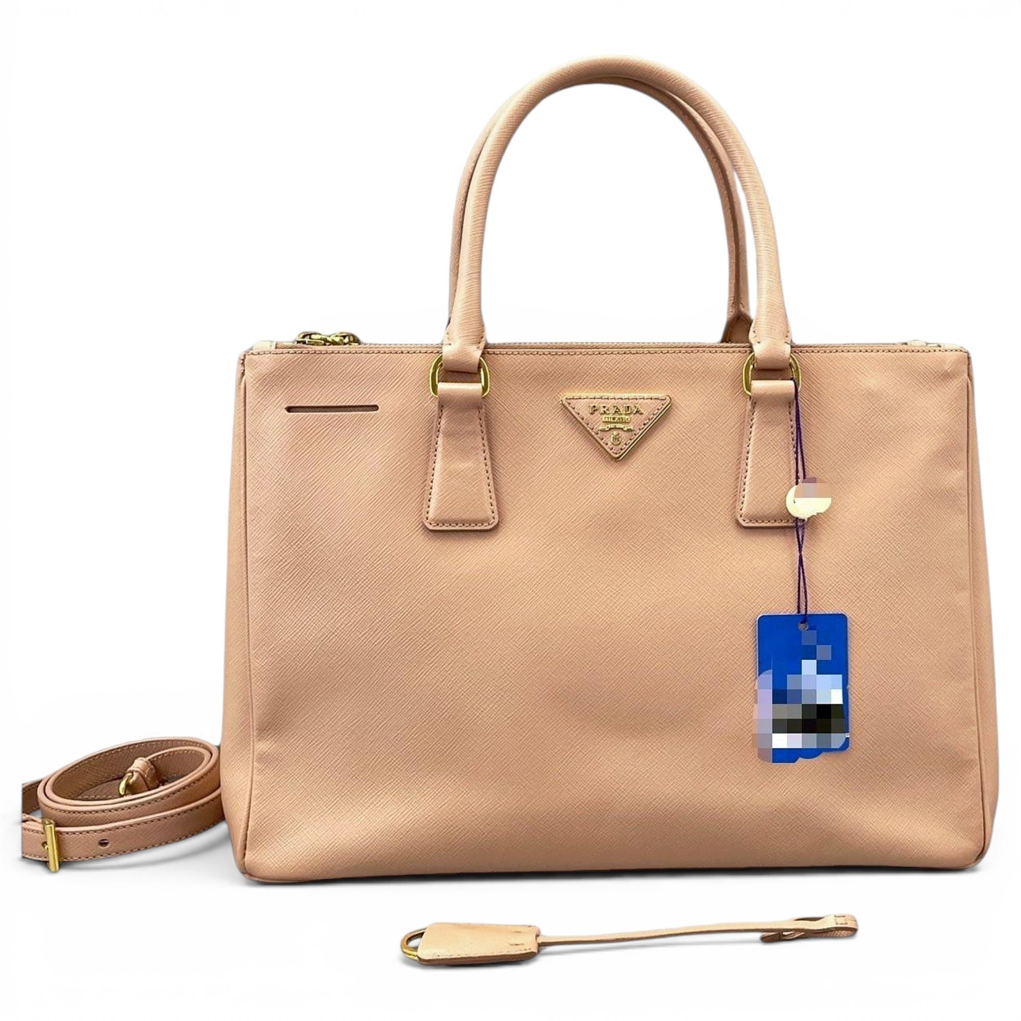 Galleria leather handbag
