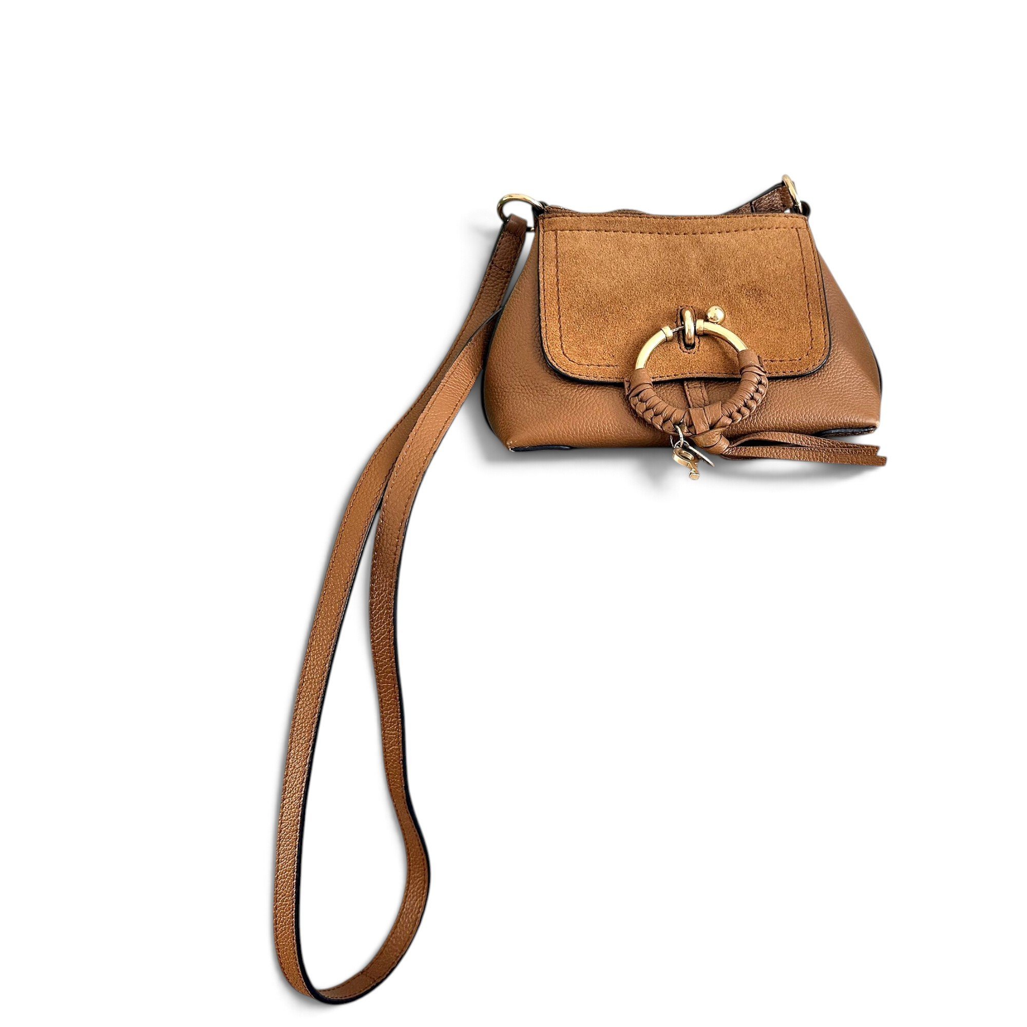 Joan leather crossbody bag