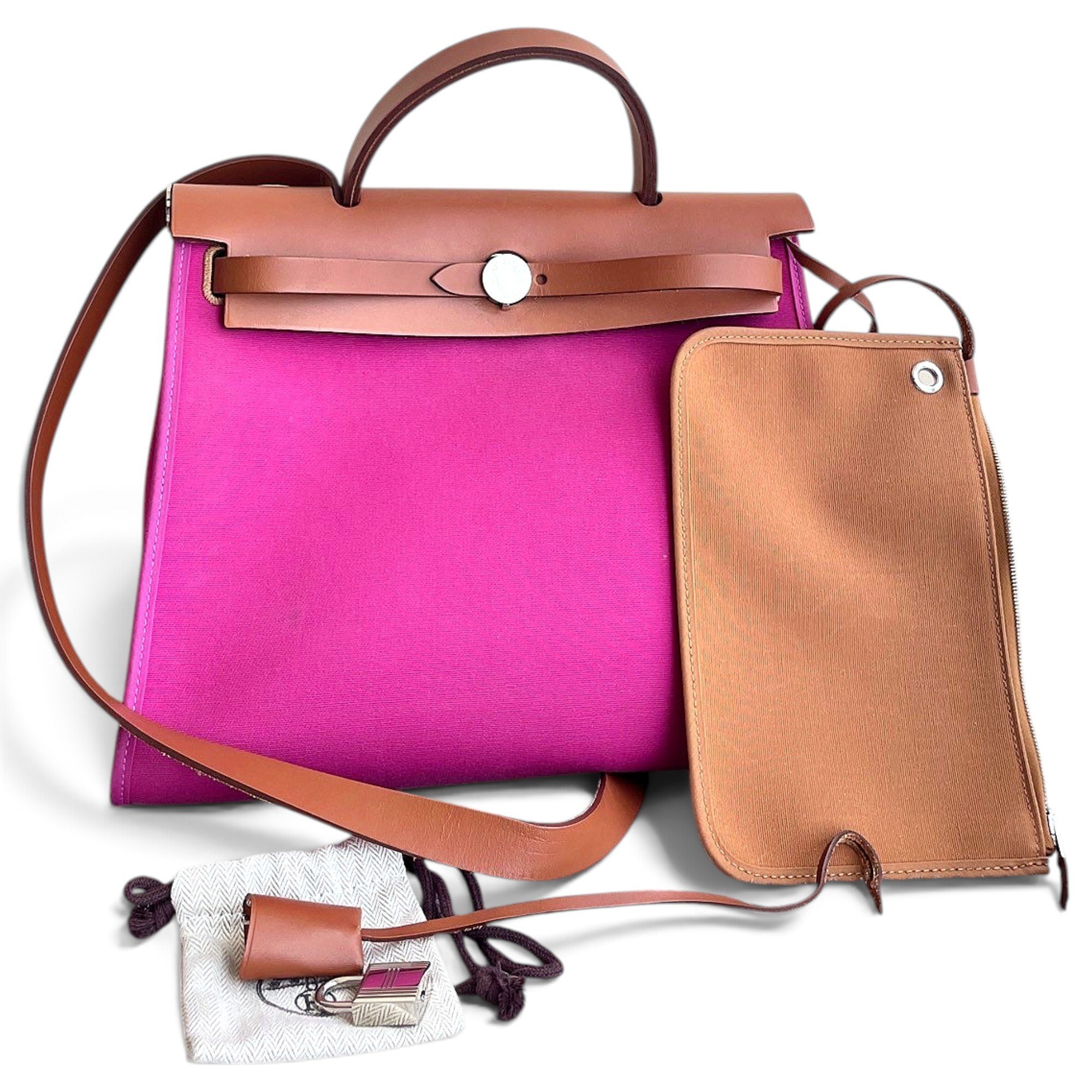 Herbag leather handbag