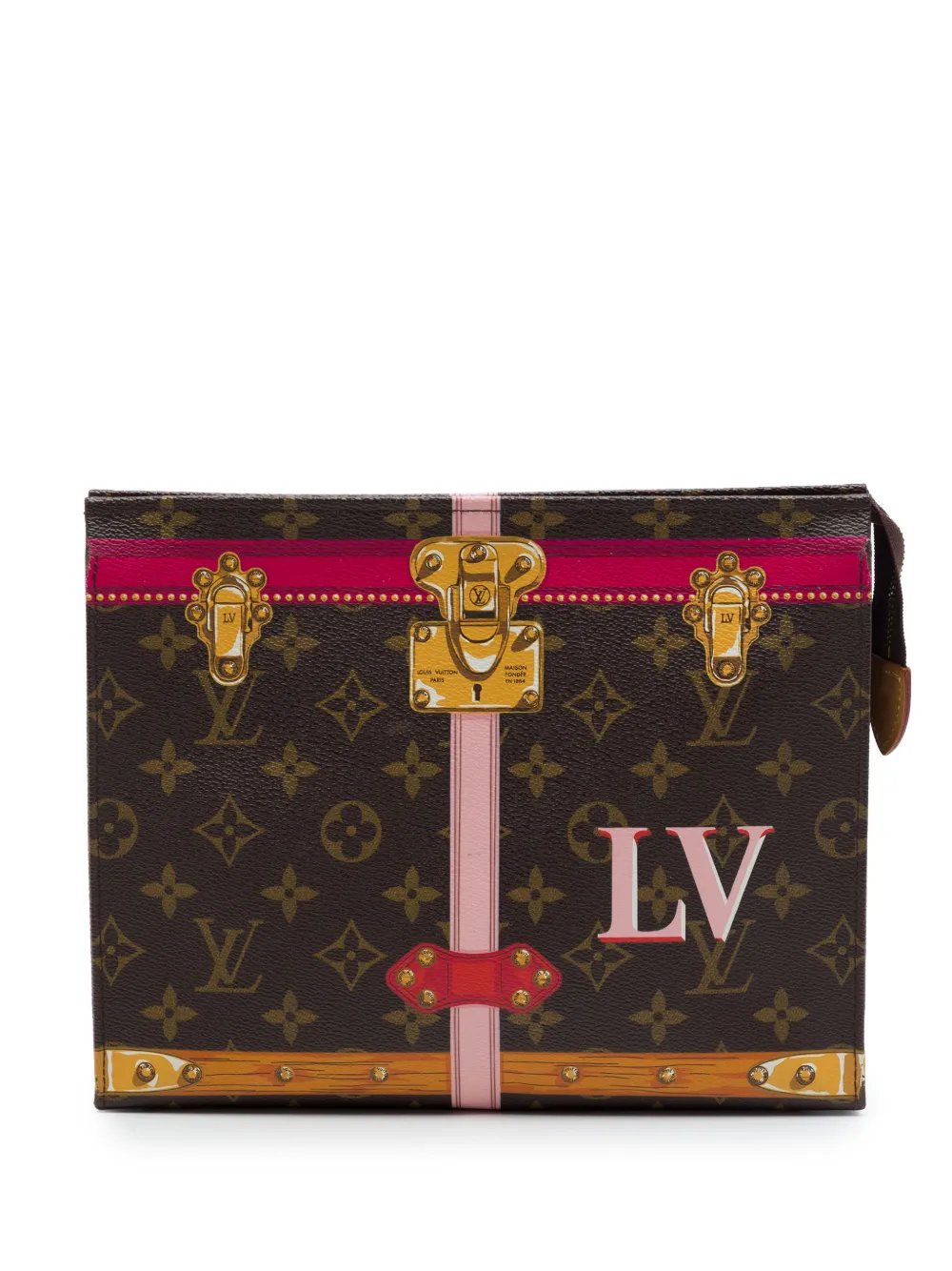 2018 Monogram Summer Trunks Toiletry Pouch 26 clutch bag