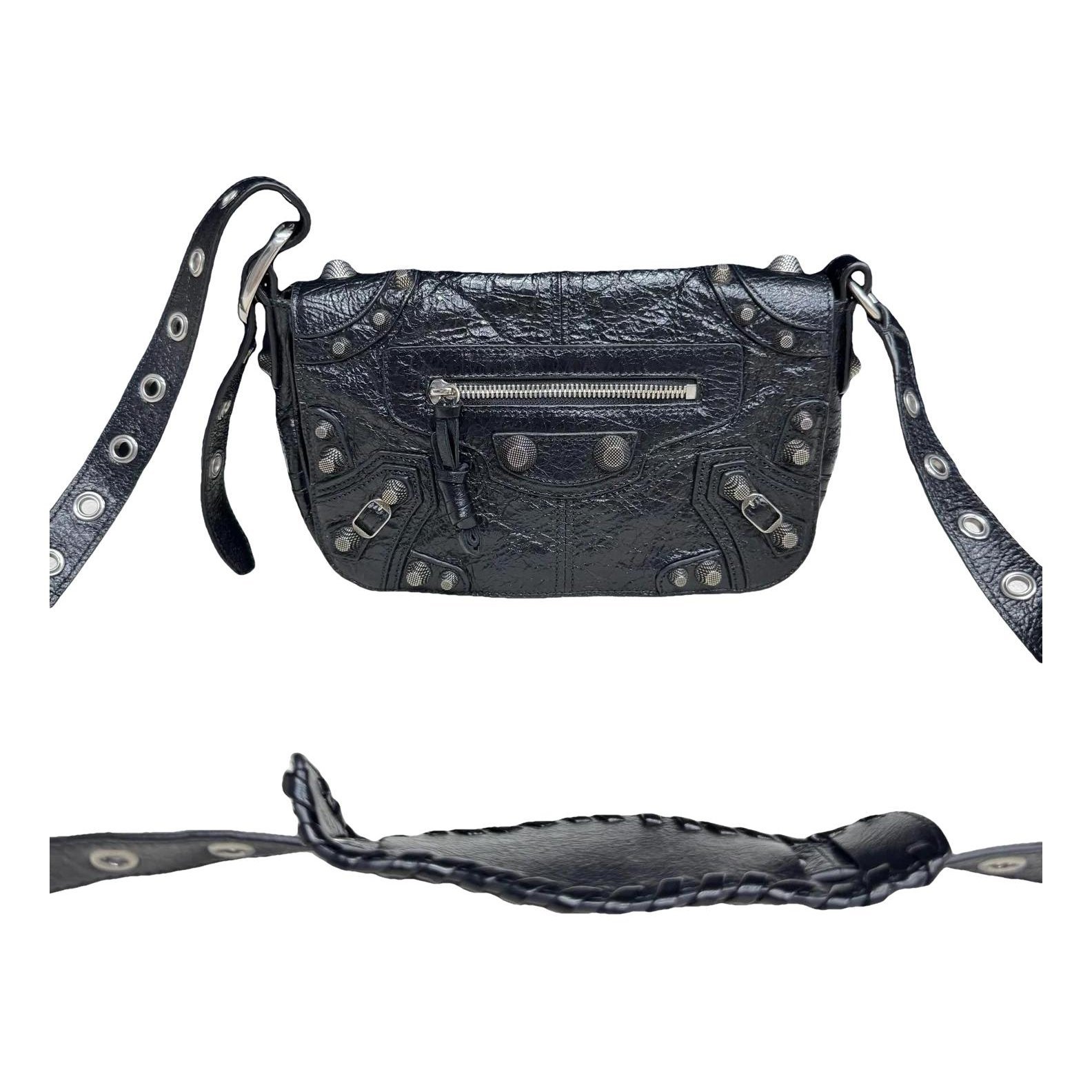 Le Cagole leather mini bag