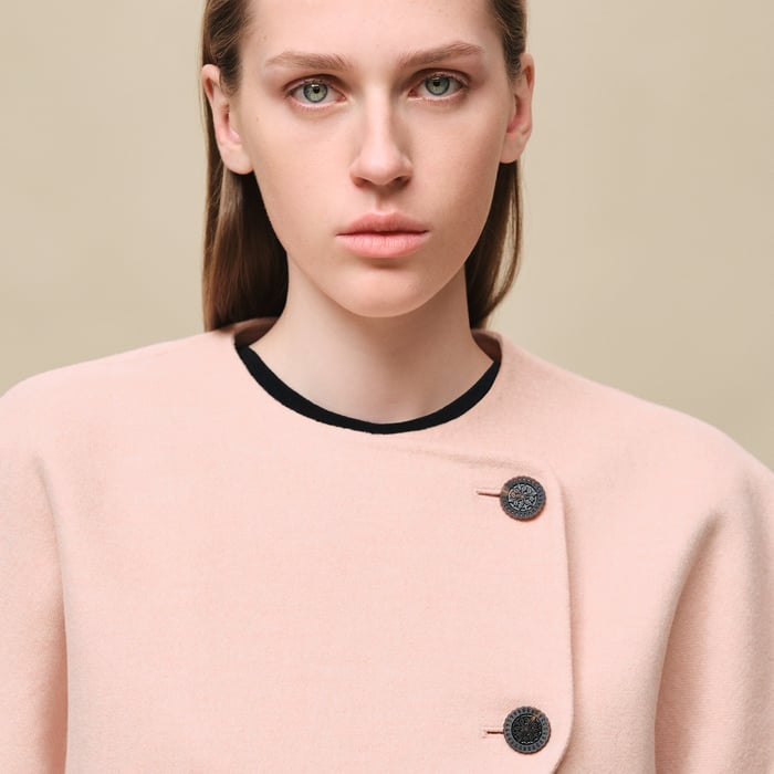 Rose Palomino Short-sleeve Bolero Jacket