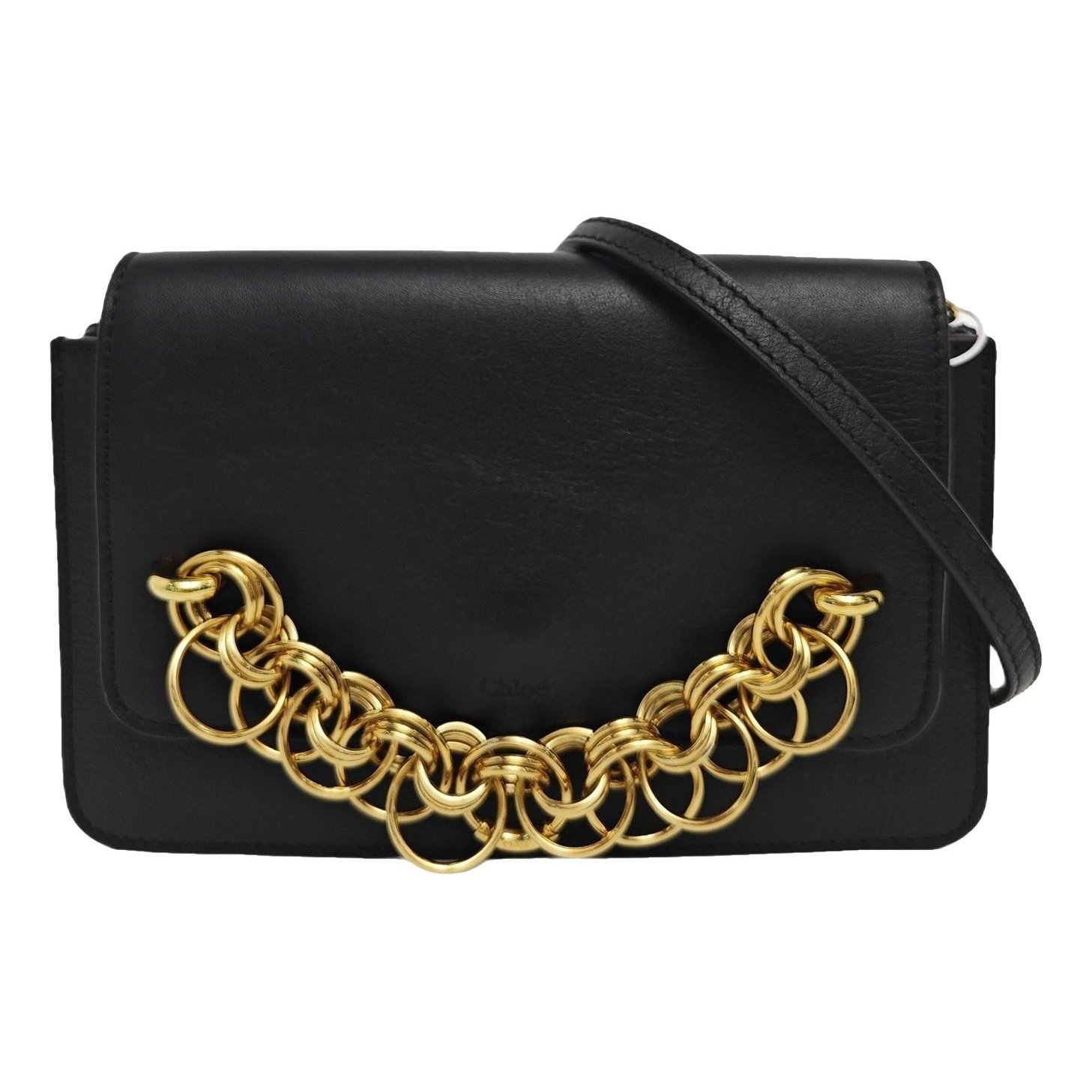 Drew leather handbag